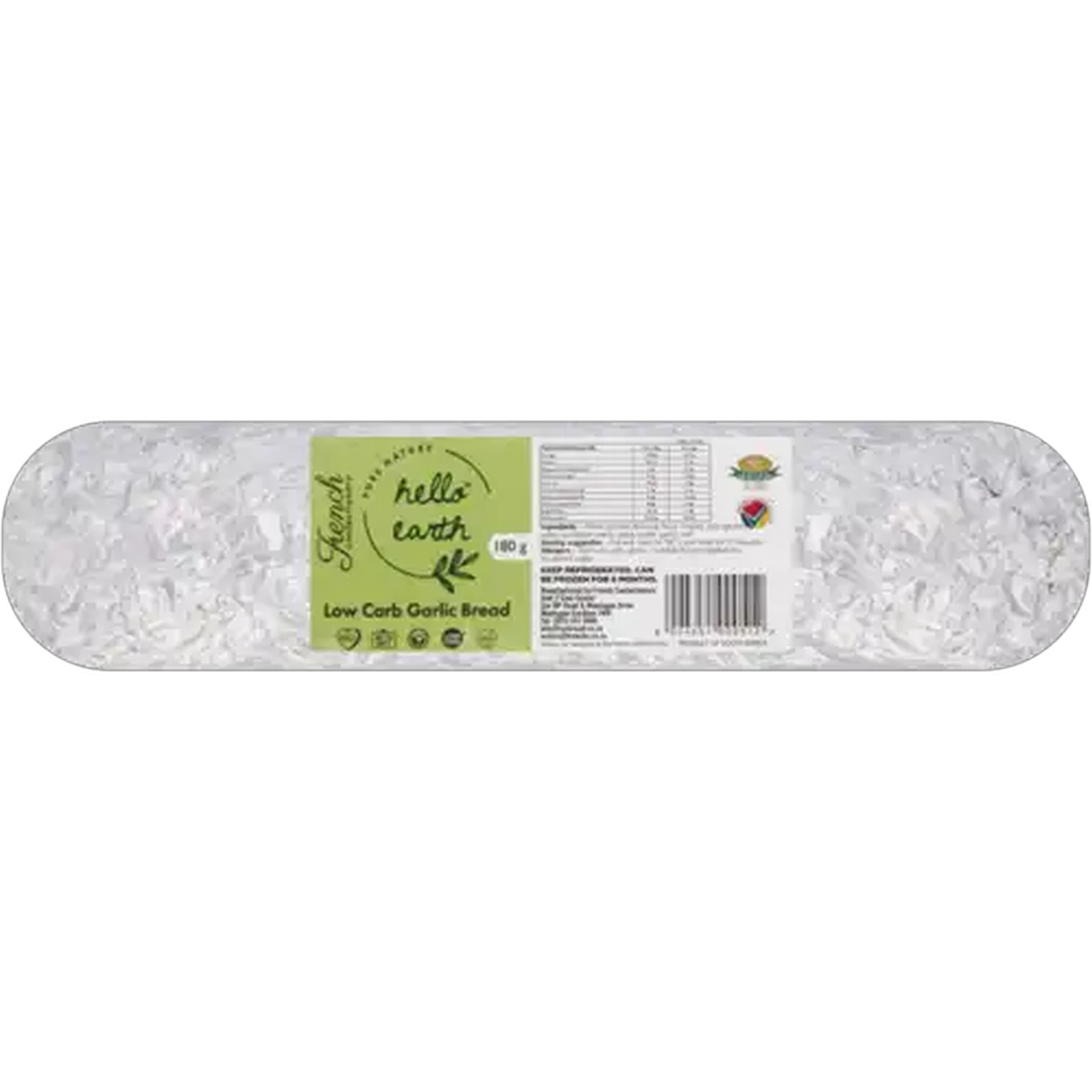 Image of French Confectionery Hello Earth Low Carb Garlic Bread 180g