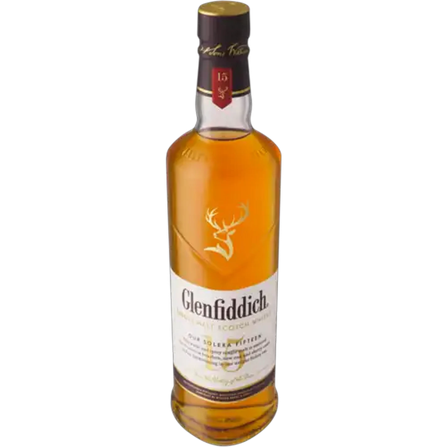 Image of Glenfiddich 15 Year Old Single Malt Whisky Bottle 750ml