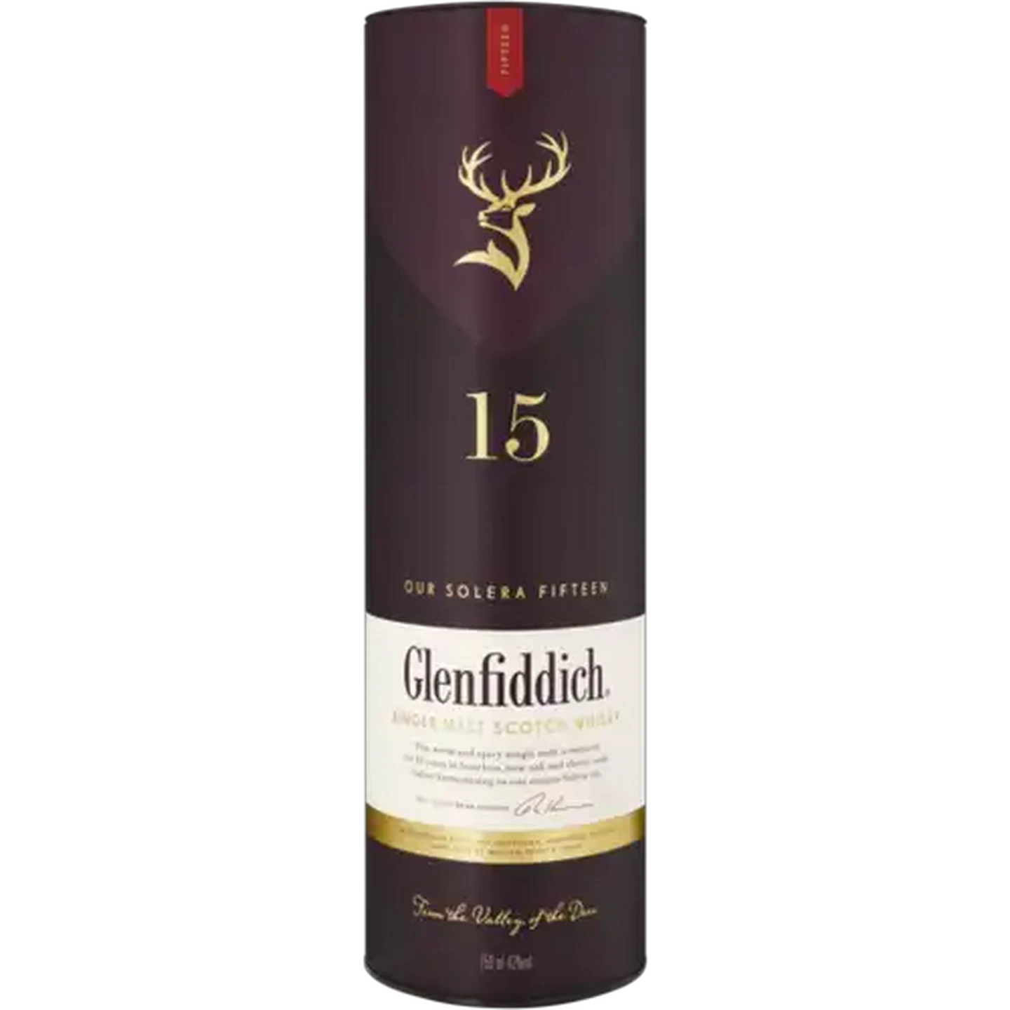 Image of Glenfiddich 15 Year Old Single Malt Whisky Bottle 750ml