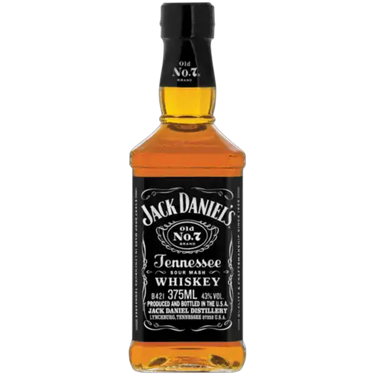Image of Jack Daniel's Old No.7 Tennessee Whiskey Bottle 375ml