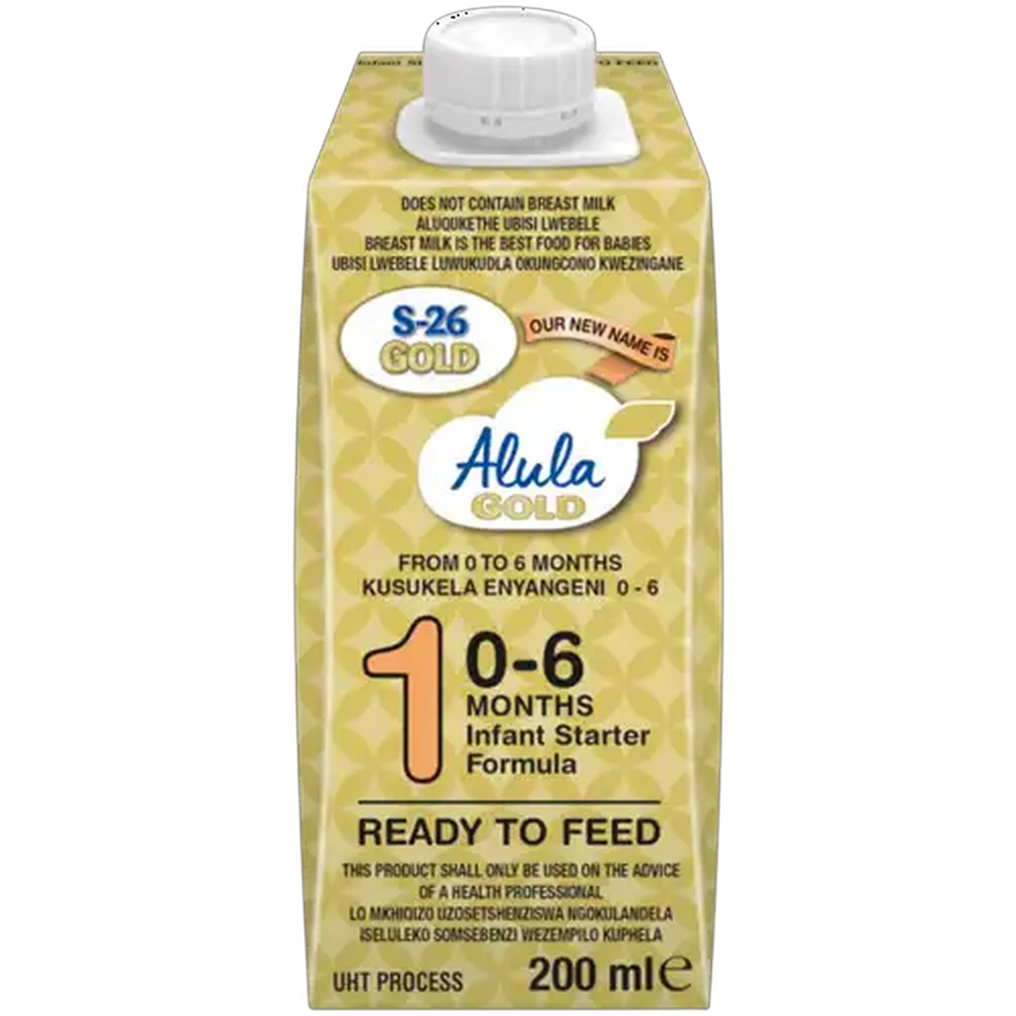 Image of Alula Gold Stage 1 0-6 Months Infant Starter Formula 200ml