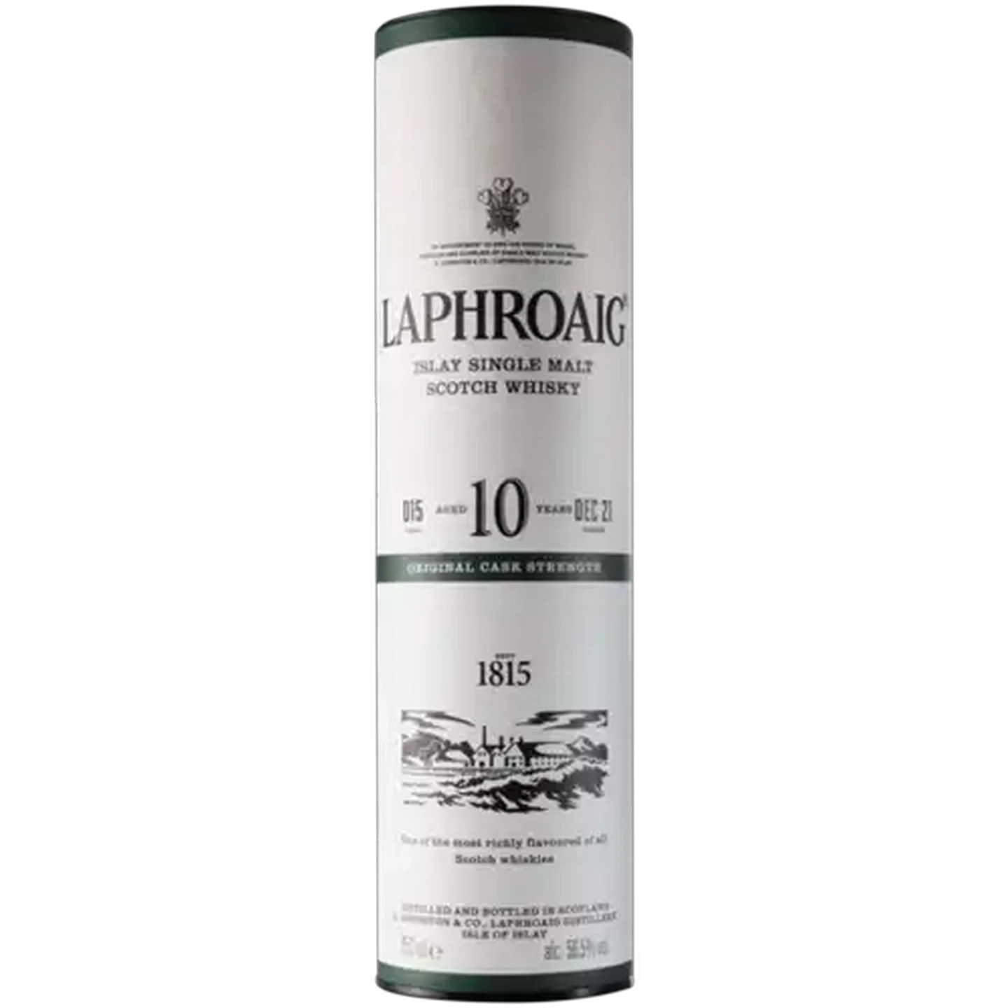 Image of Laphroaig 10 Year Old Whisky Bottle 750ml