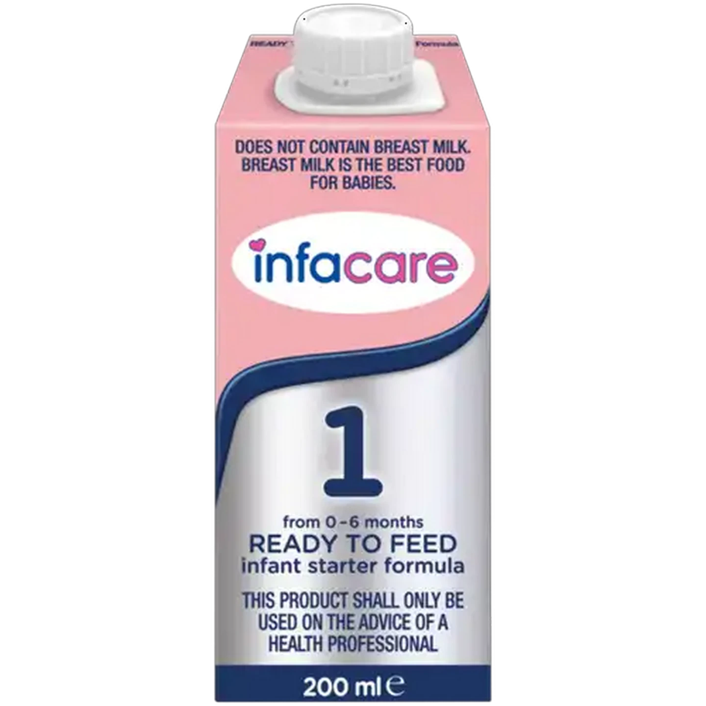 Image of Infacare Stage 1 Ready to Feed Infant Starter Formula 200ml