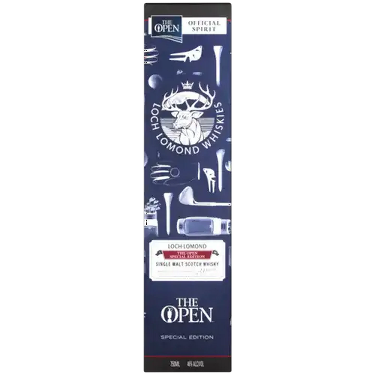 Image of Loch Lomond The Open Special Edition Single Malt Scotch Whisky Bottle 750ml