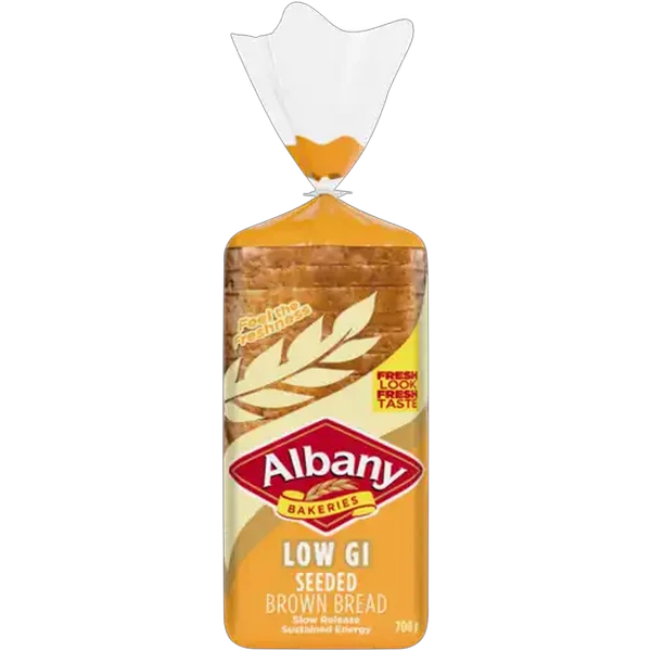 Albany Low GI Seeded Brown Bread 700g