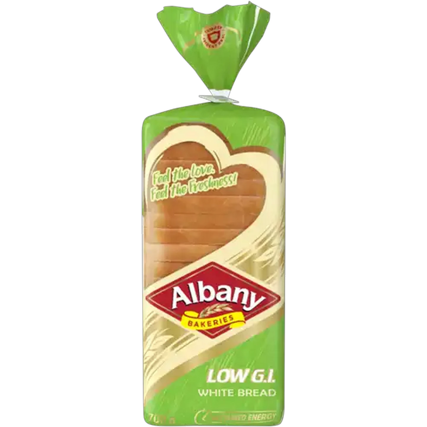 Image of Albany Low G.I. Sliced White Bread Loaf 700g