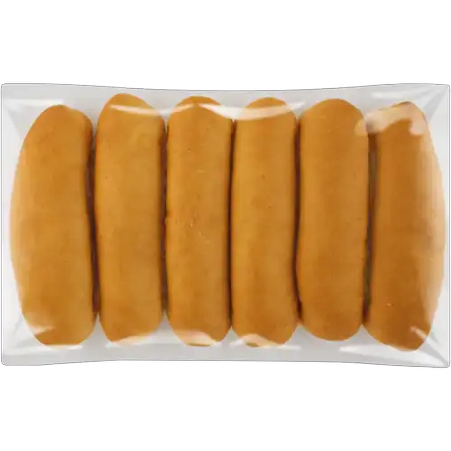 Image of White Hotdog Rolls 6-Pack