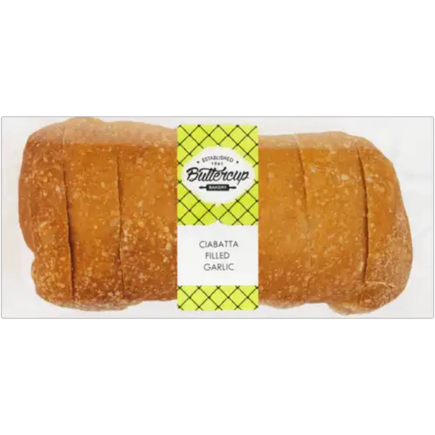 Image of Buttercup Bakery Garlic Filled Filled Ciabatta Bread