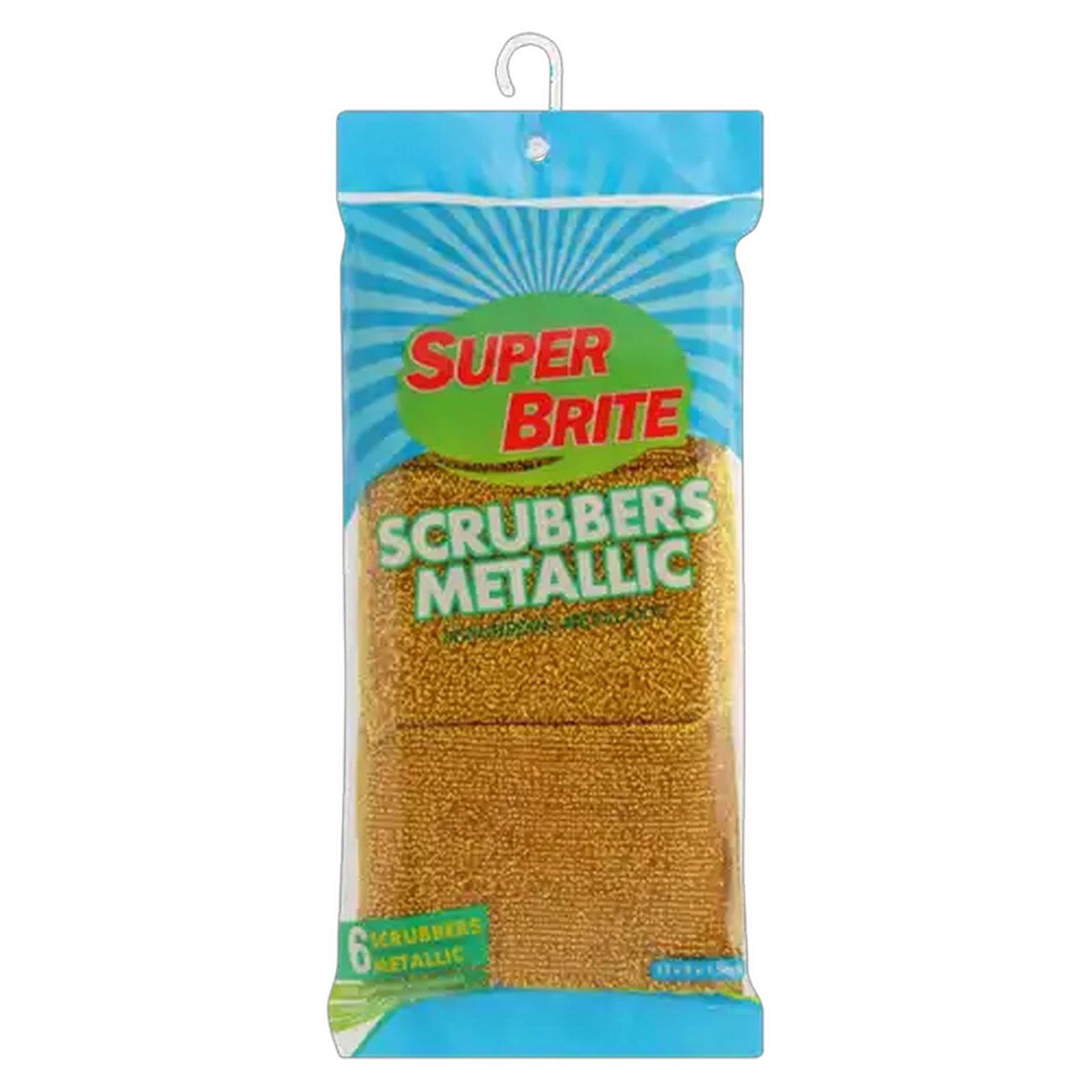 Image of Super Brite Metallic Scrubbers 6-Pack