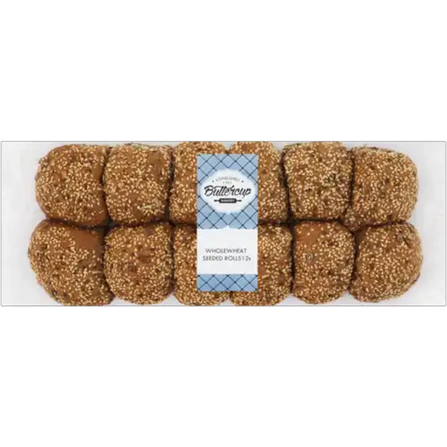 Image of Buttercup Bakery Mini Seeded Wholewheat Rolls 12 Pack