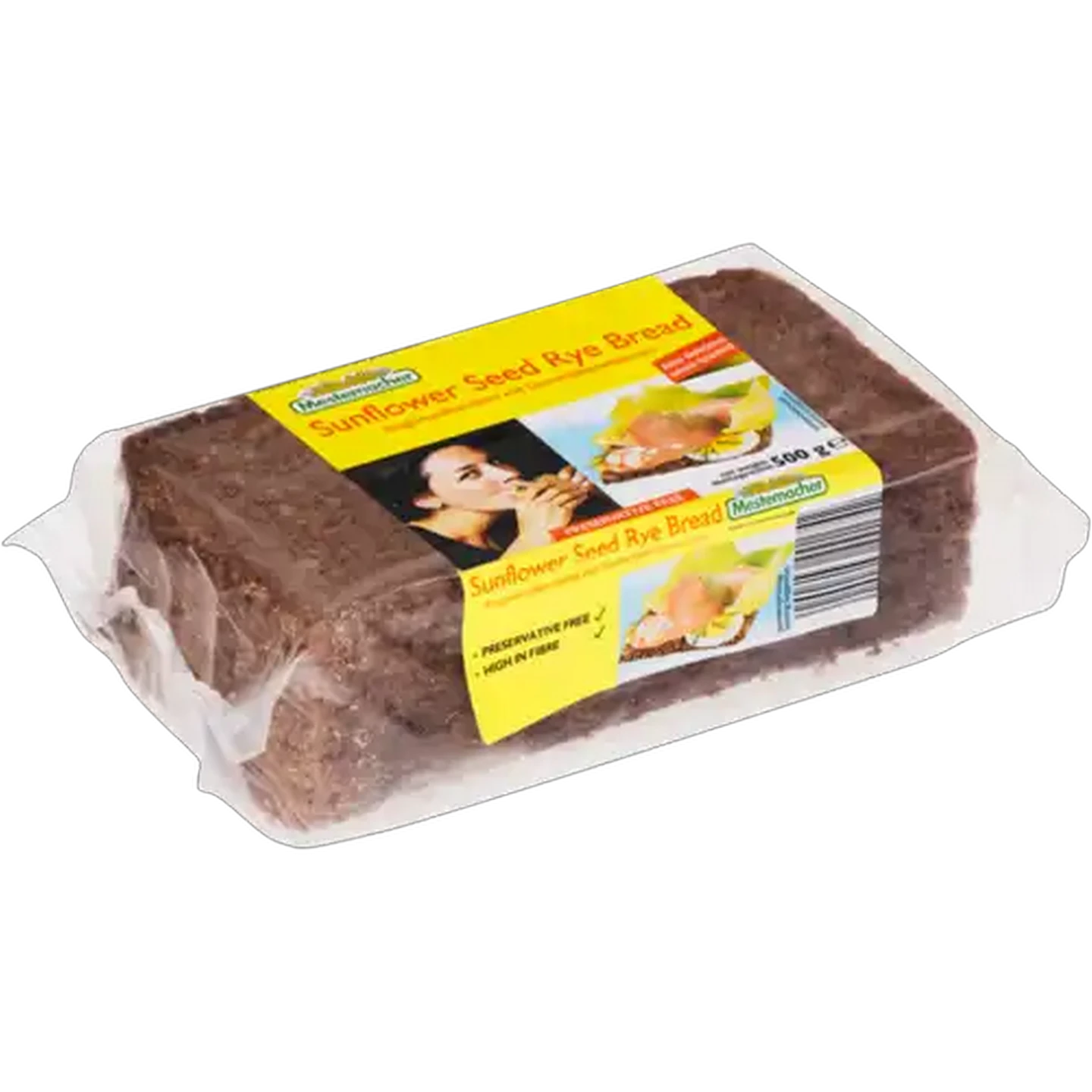 Image of Mestemacher Sunflower Seed Rye Bread 500g