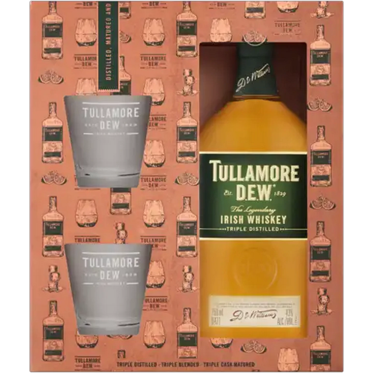 Shoprite ZA | Tullamore D.E.W. Irish Whiskey Gift Set 750ml