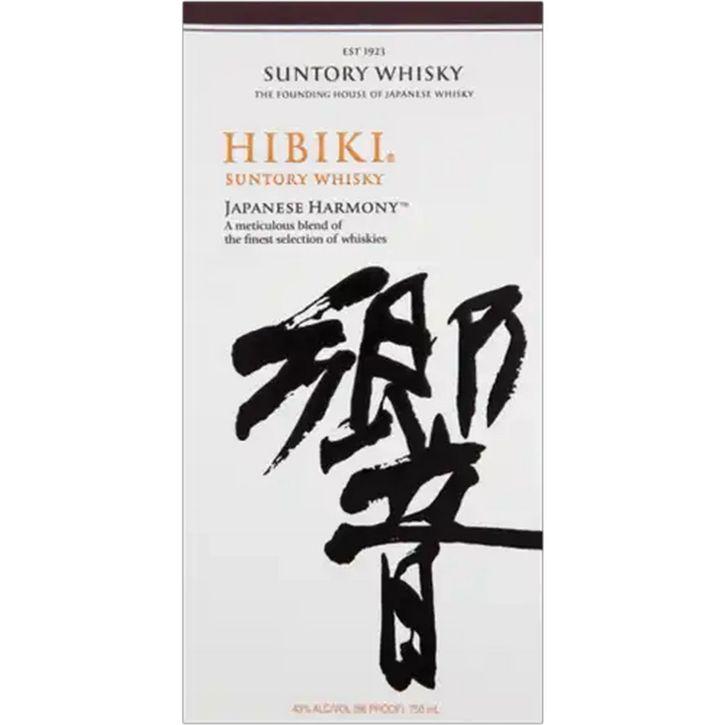 Checkers Sixty60 | HIBIKI Japanese Harmony Whisky Bottle 750ml