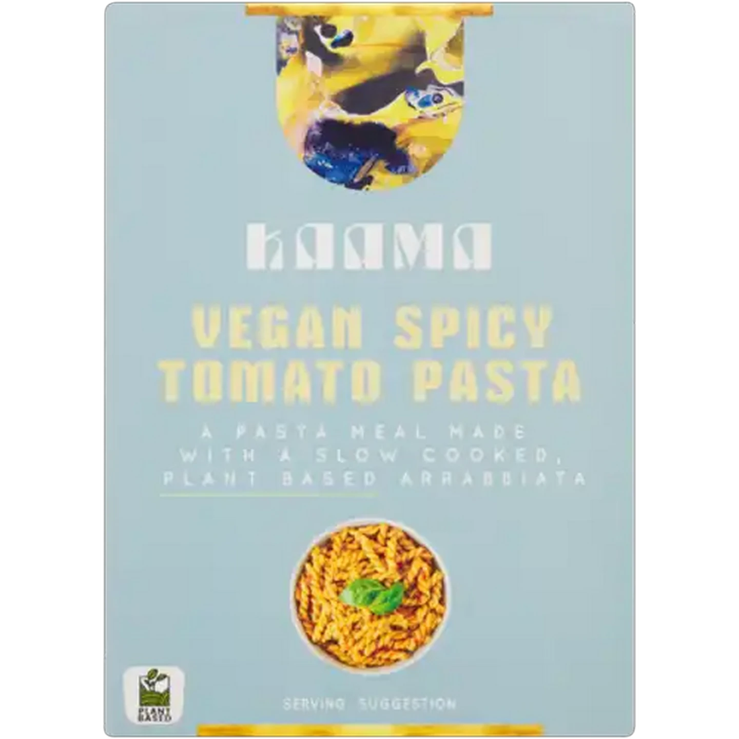 Image of Kaama Frozen Vegan Spicy Tomato Pasta Meal 300g