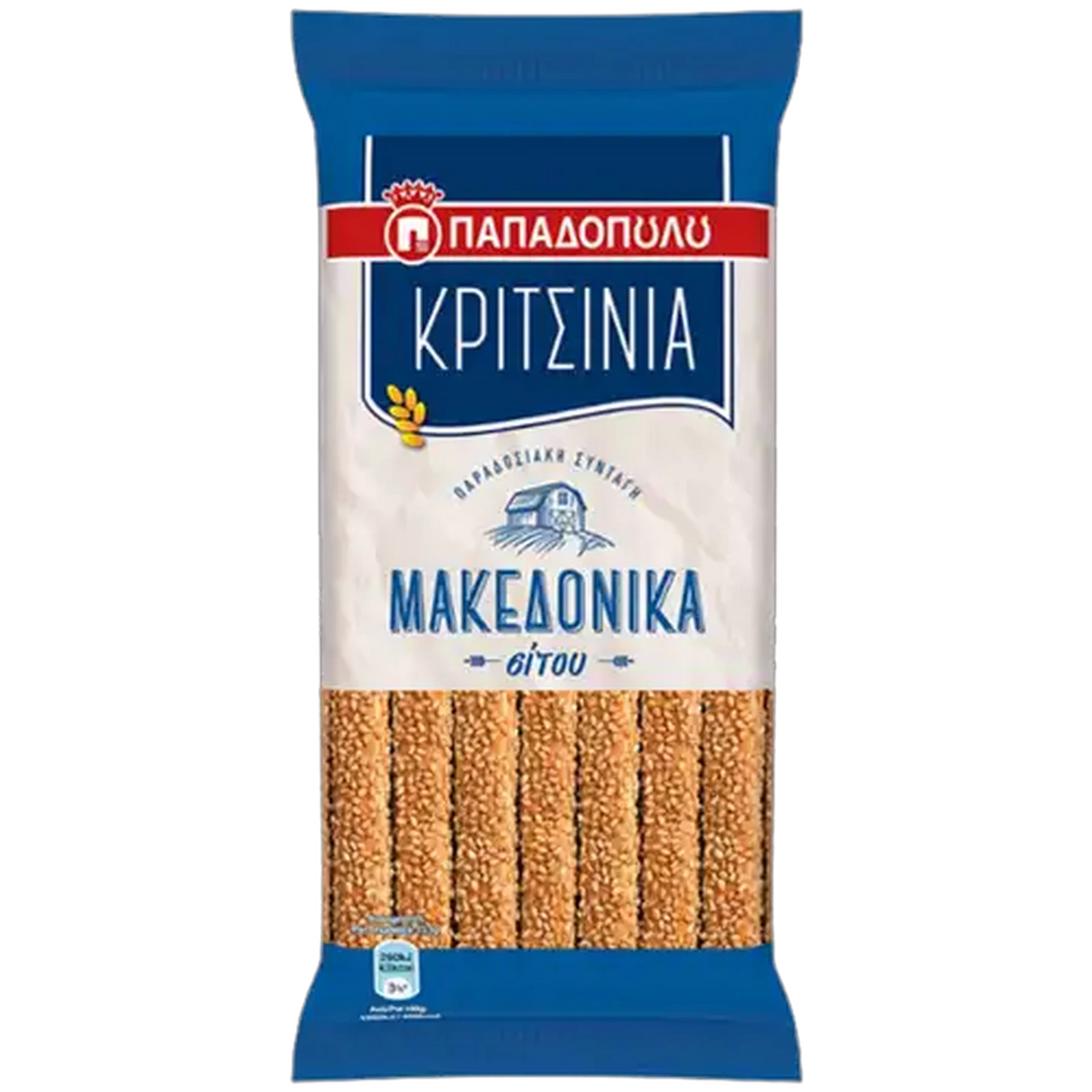 Image of Papadopoulos Traditional Wheat Breadsticks 200g