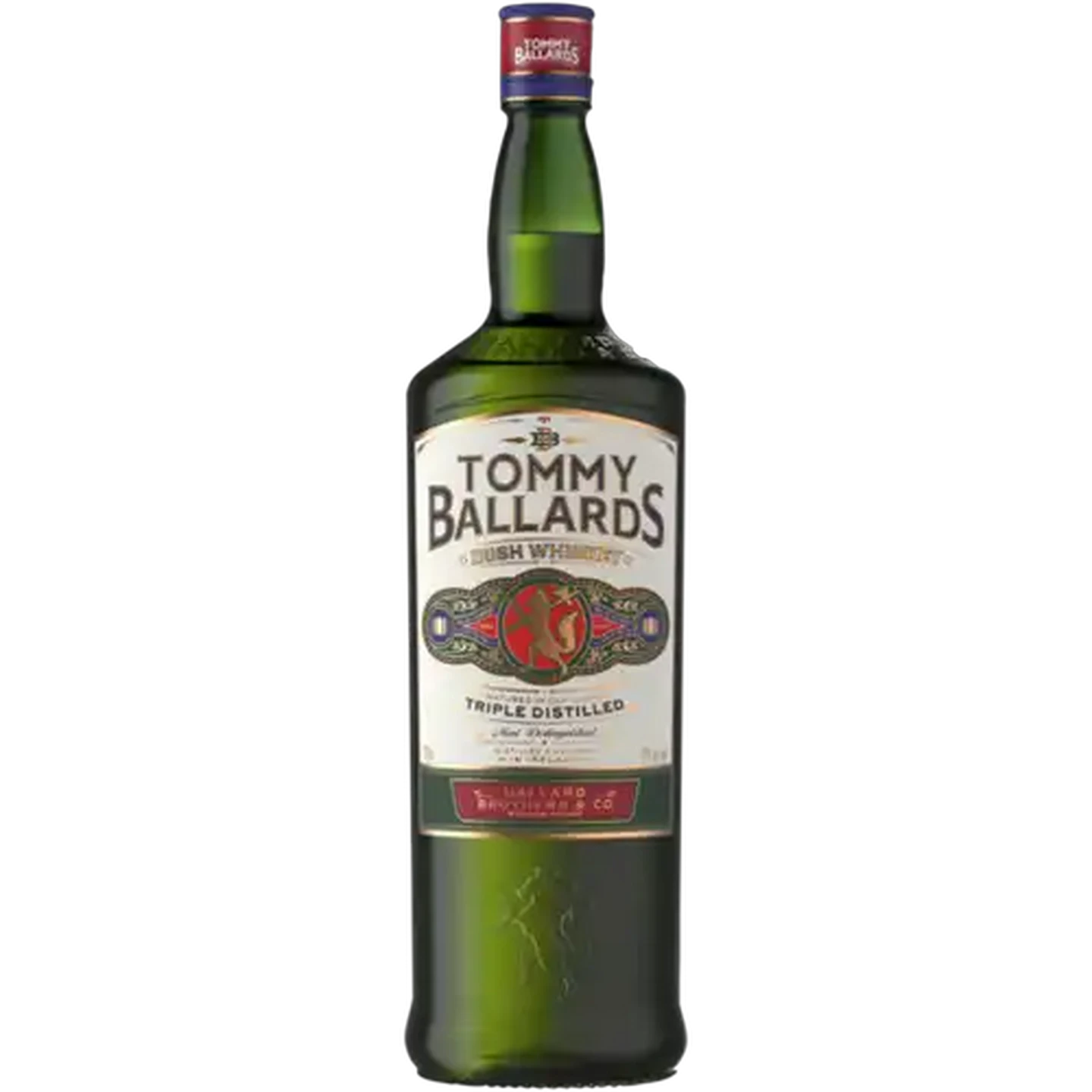 Image of Tommy Ballards Triple Distilled Irish Whiskey Bottle 750ml