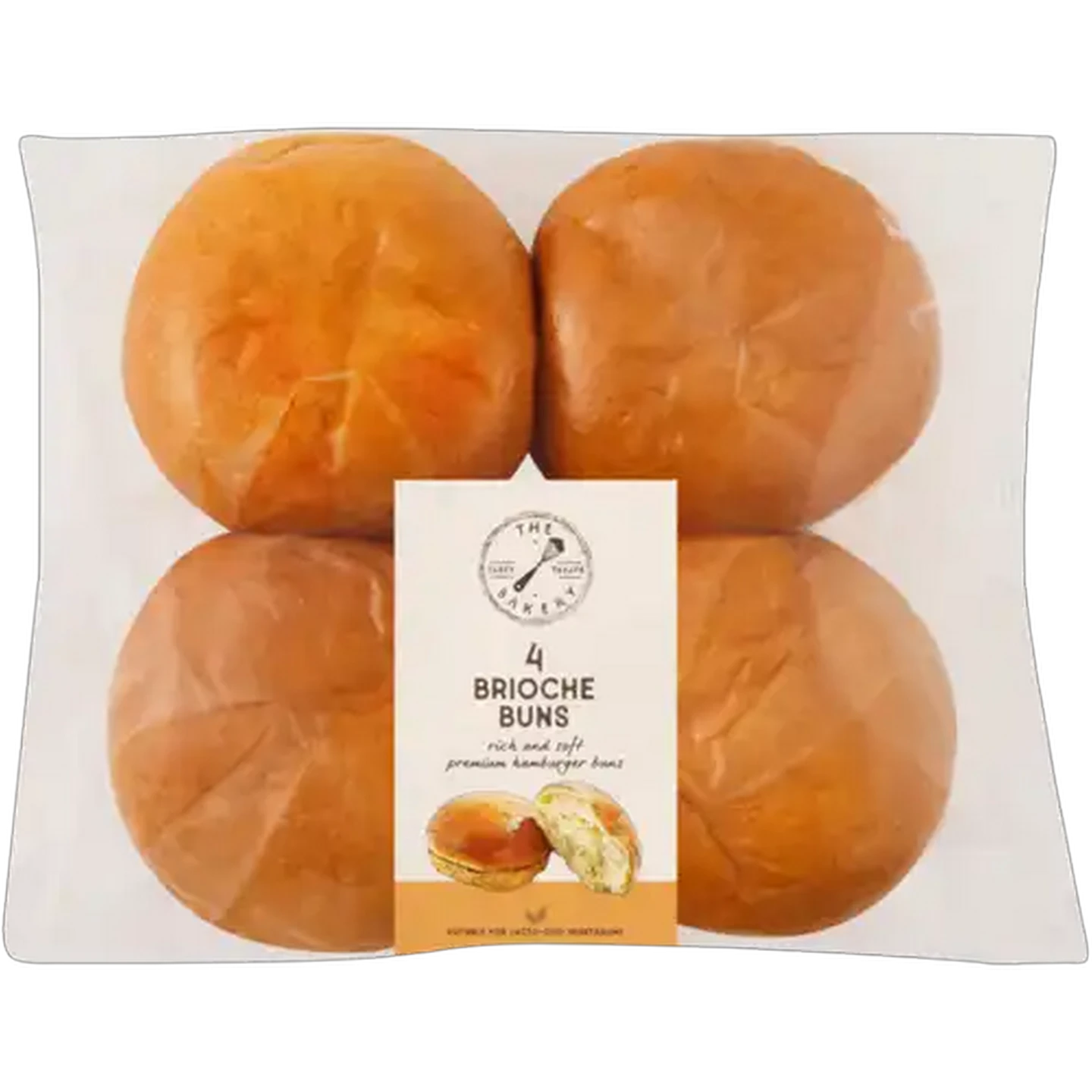 Image of The Bakery Brioche Buns 4 Pack