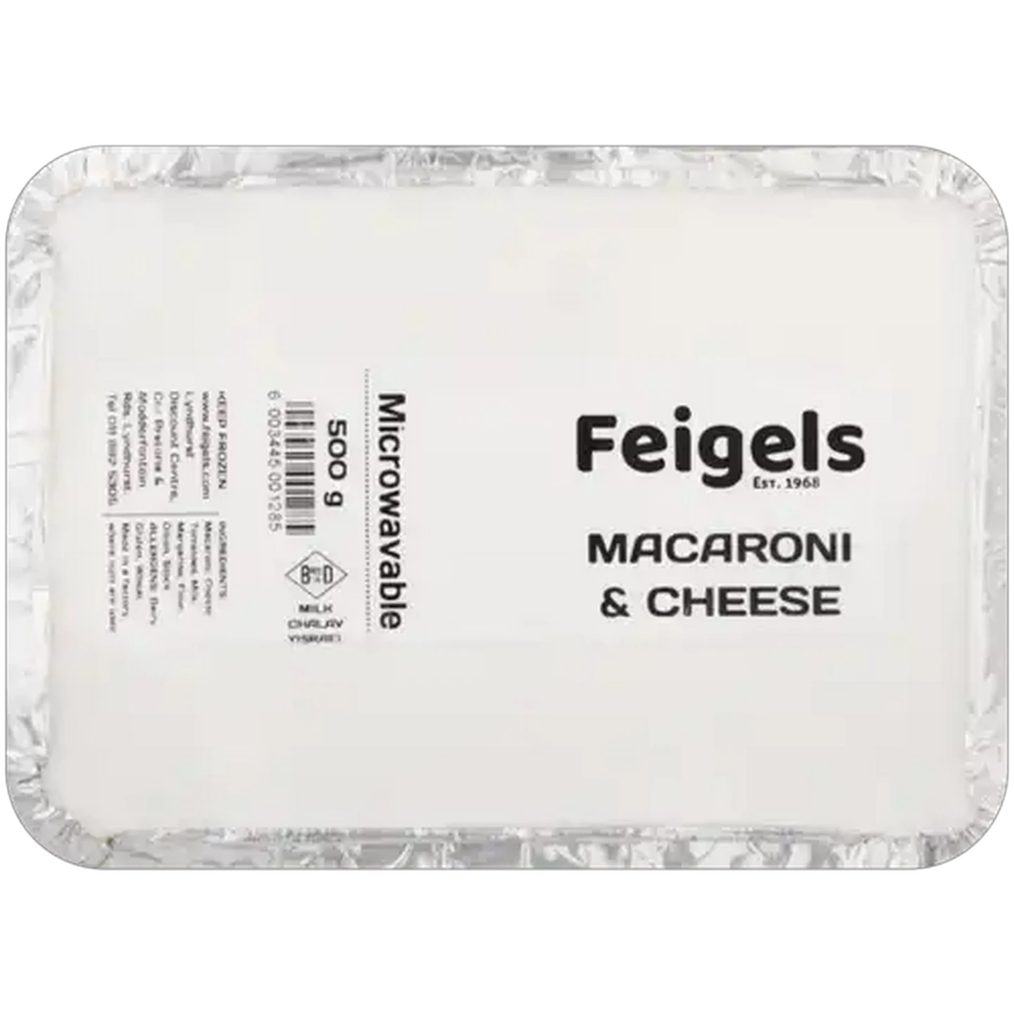 Image of Feigels Frozen Macaroni & Cheese 500g