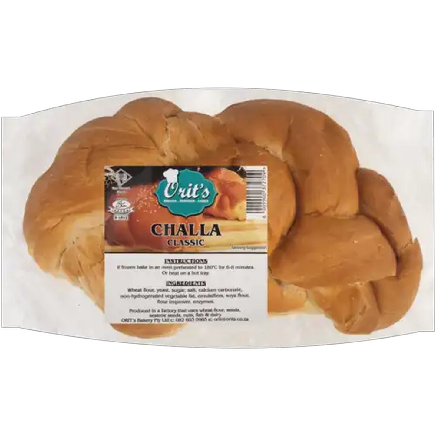 Image of Orit's Classic Challa Bread 600g