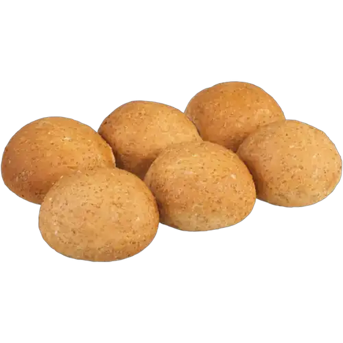 Image of Brown Hamburger Rolls 6-Pack