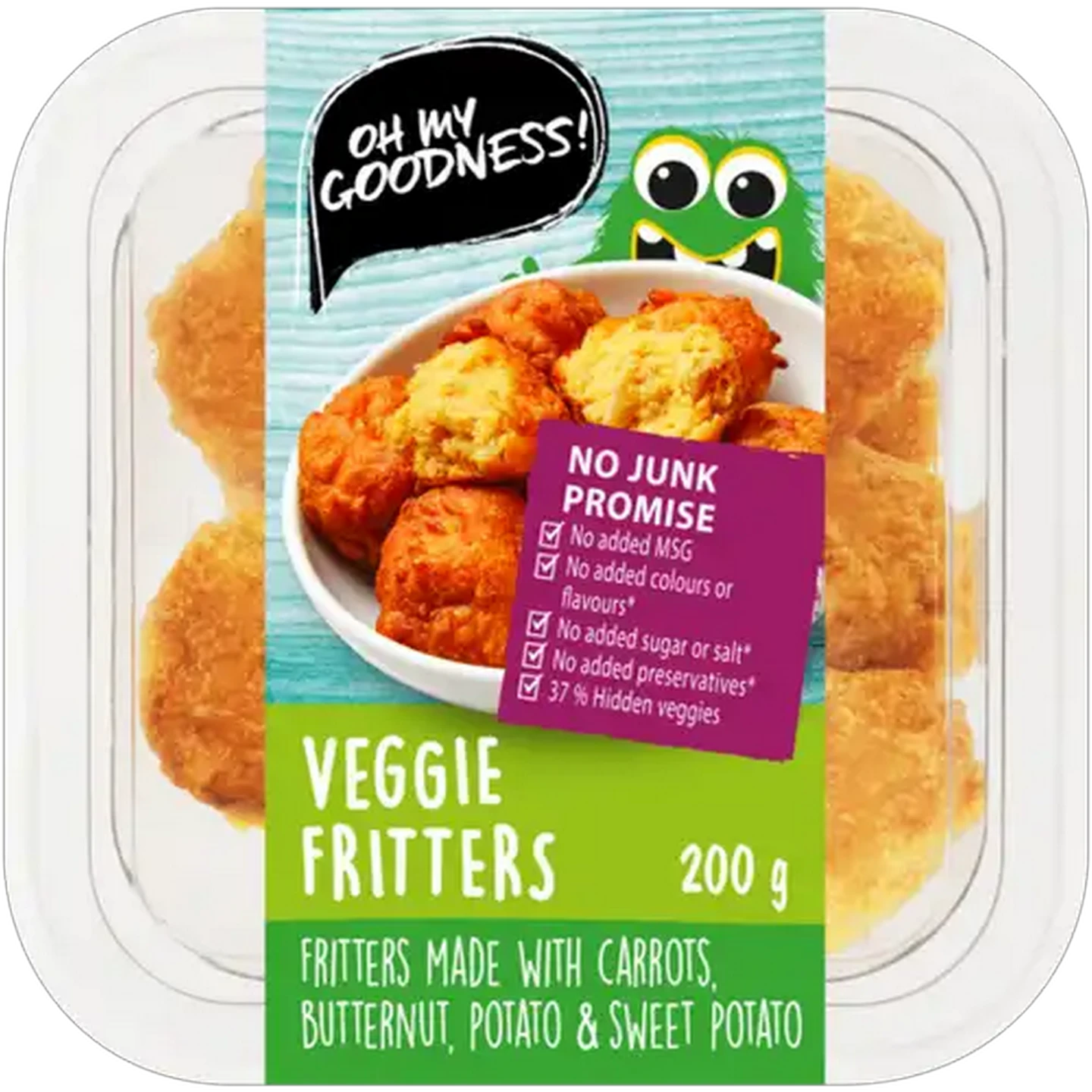 Image of Oh My Goodness! Veggie Fritters 200g