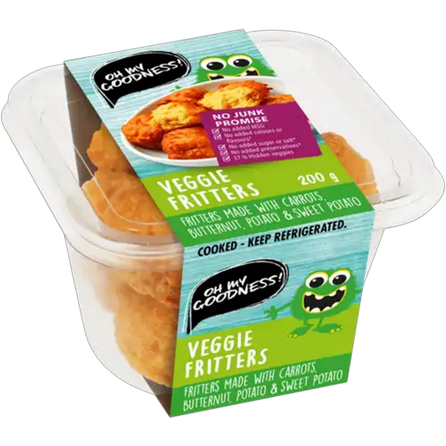Image of Oh My Goodness! Veggie Fritters 200g