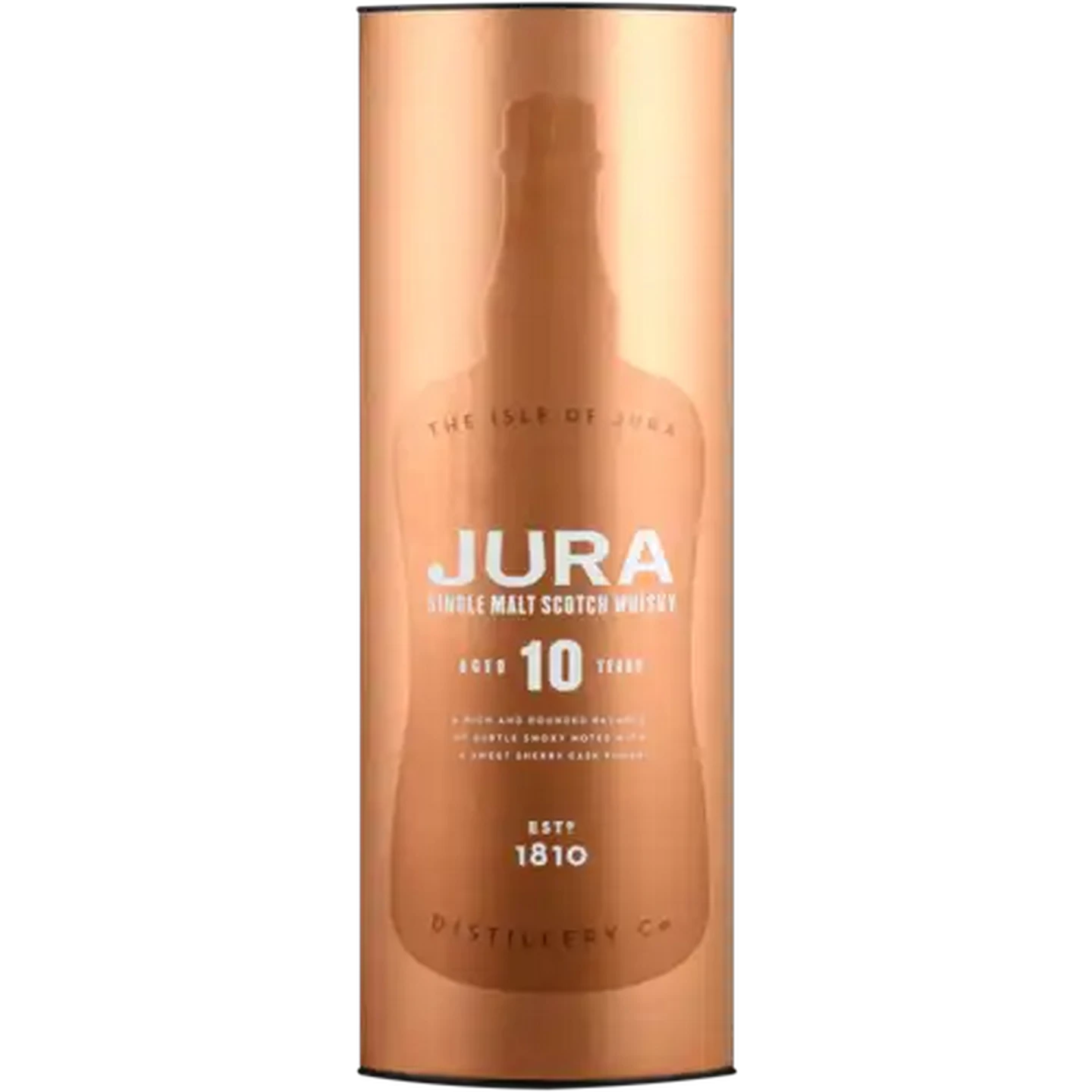 Image of Jura 10 Year Old Single Malt Scotch Whisky Bottle 750ml