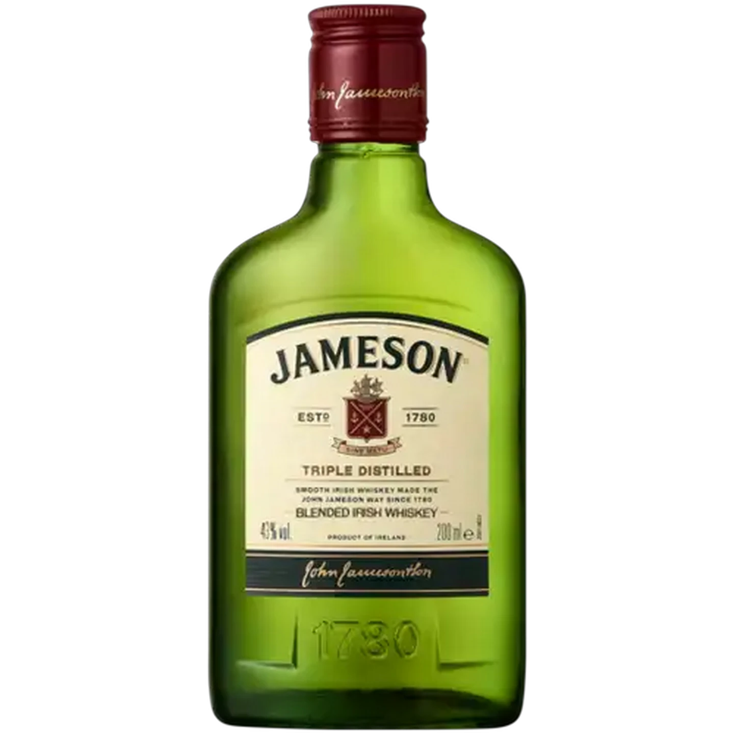 Image of Jameson Triple Distilled Irish Whiskey Bottle 200ml
