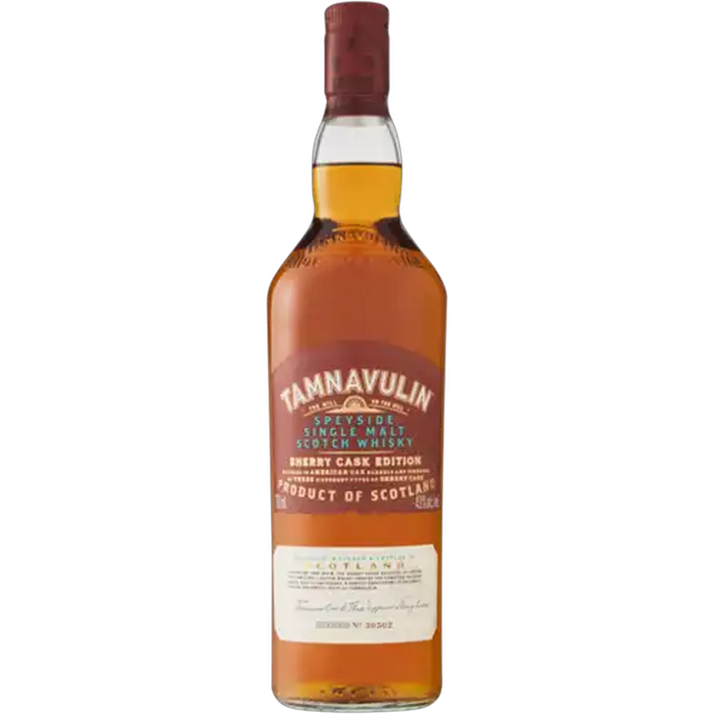 Image of Tamnavulin Speyside Single Malt Scotch Whisky Sherry Cask Edition Bottle 750ml