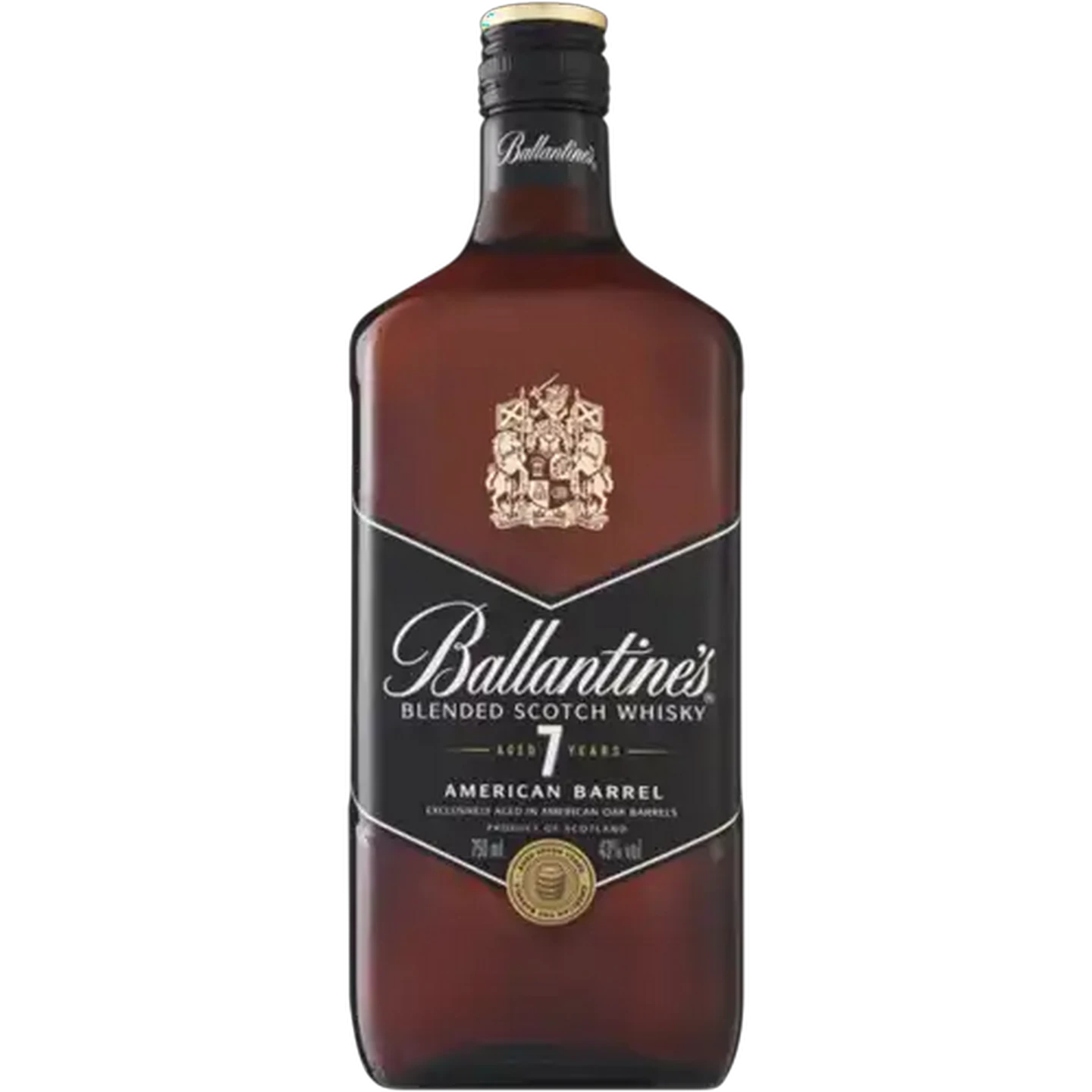 Image of Ballantine's 7 American Barrel Blended Scotch Whisky Bottle 750ml