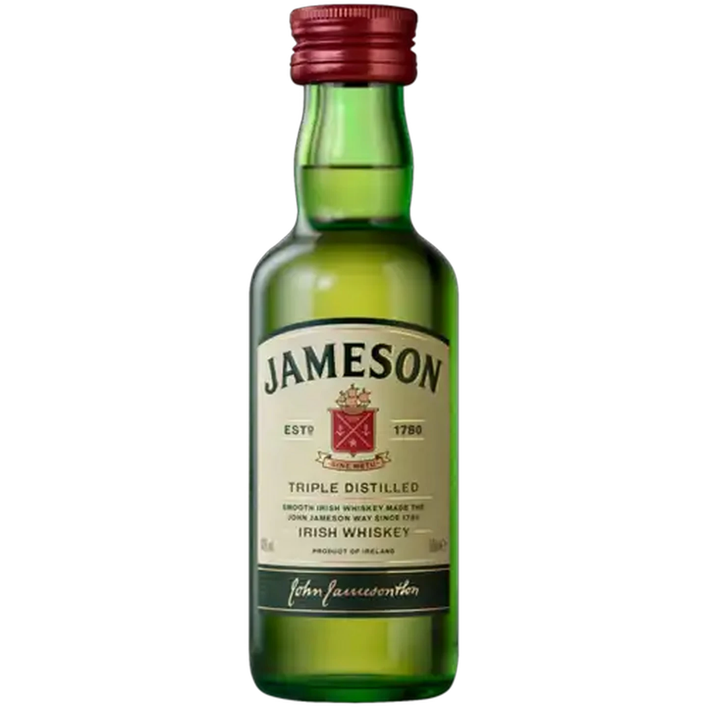 Image of Jameson Triple Distilled Irish Whiskey Bottle 50ml