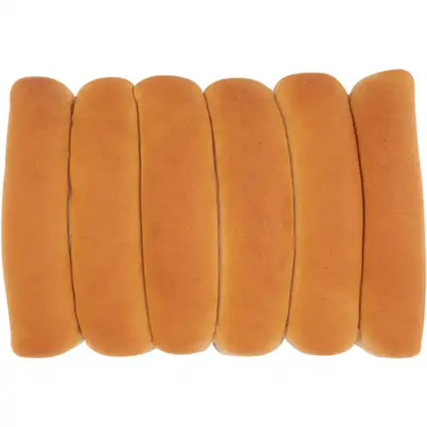 Image of Lupo Bakery White Hotdog Rolls 6 Pack