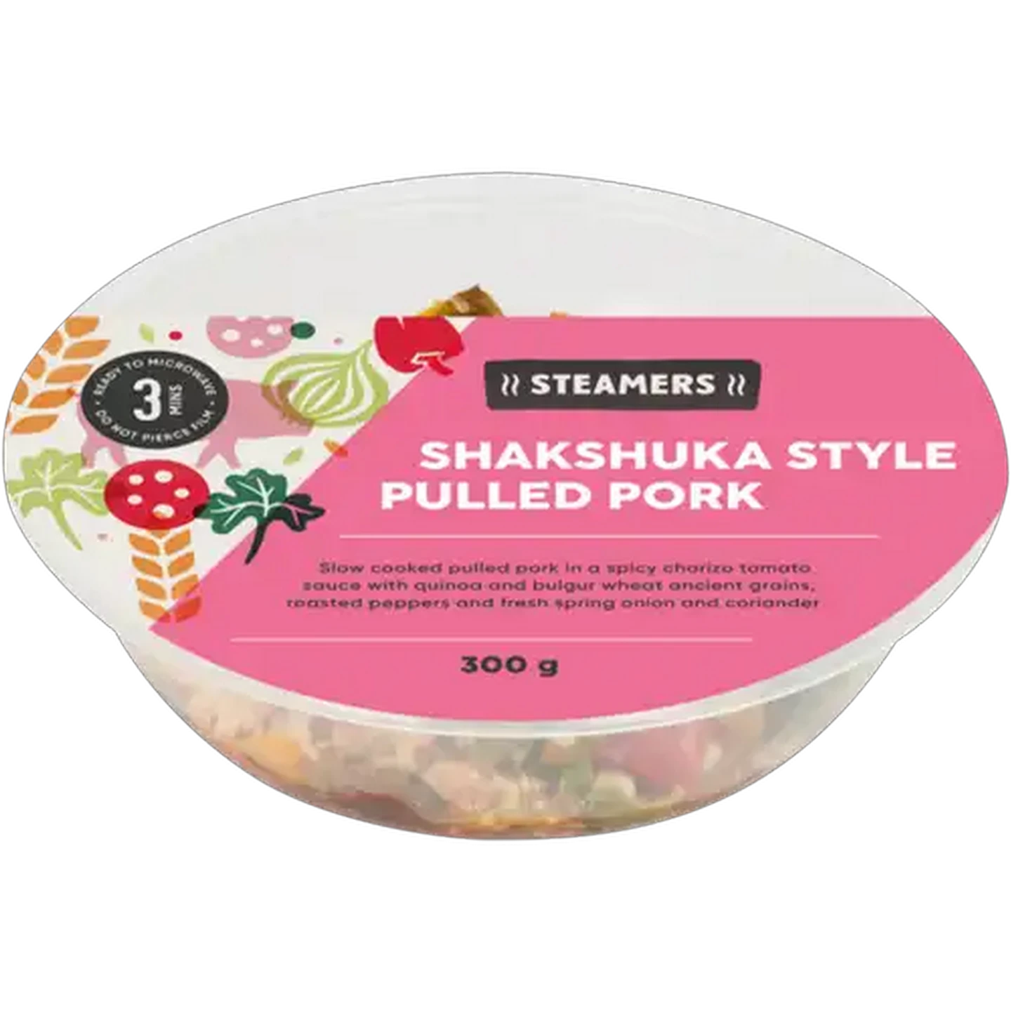 Image of Steamers Shakshuka Style Pulled Pork 300g