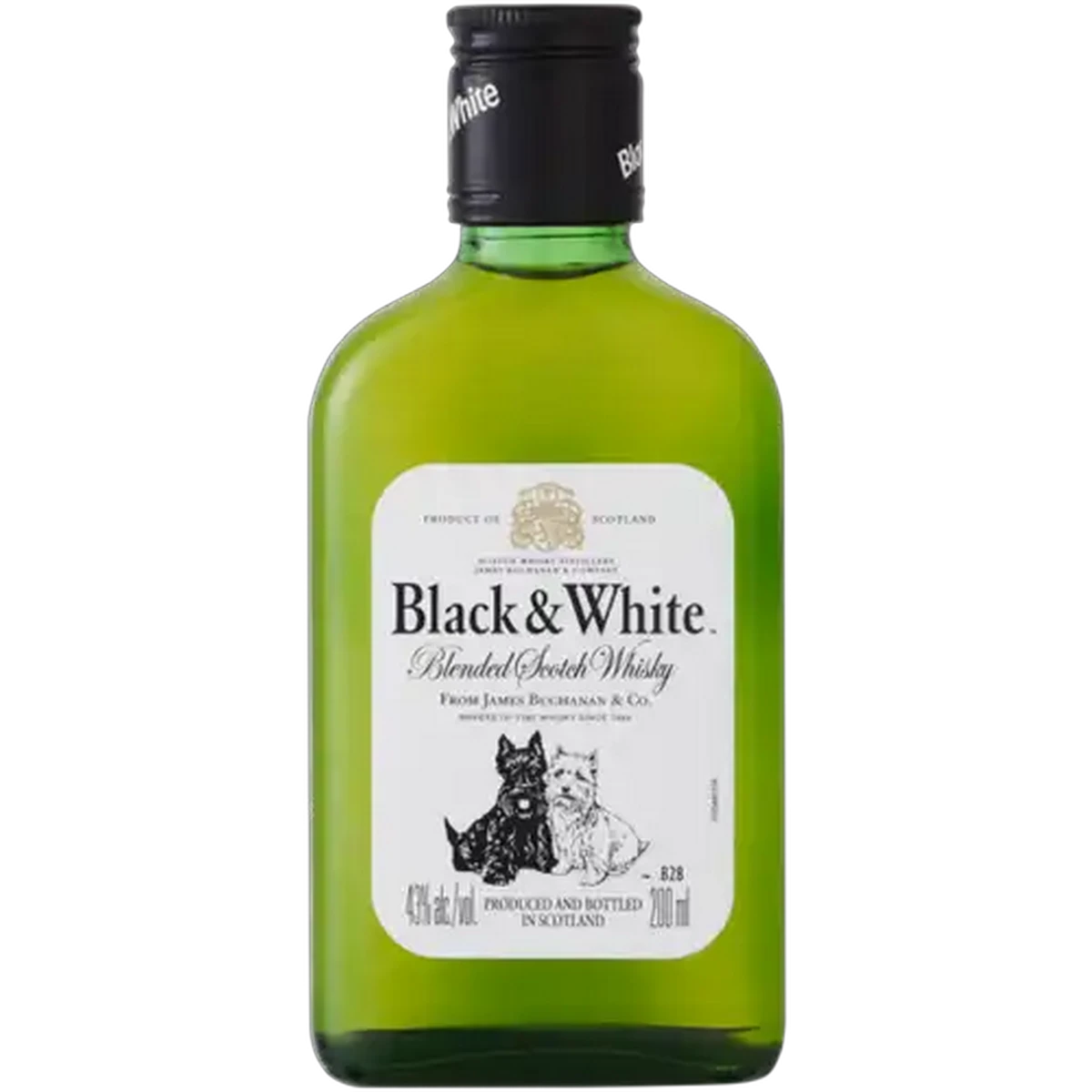 Checkers Sixty60 | Black & White Blended Scotch Whisky Bottle 200ml