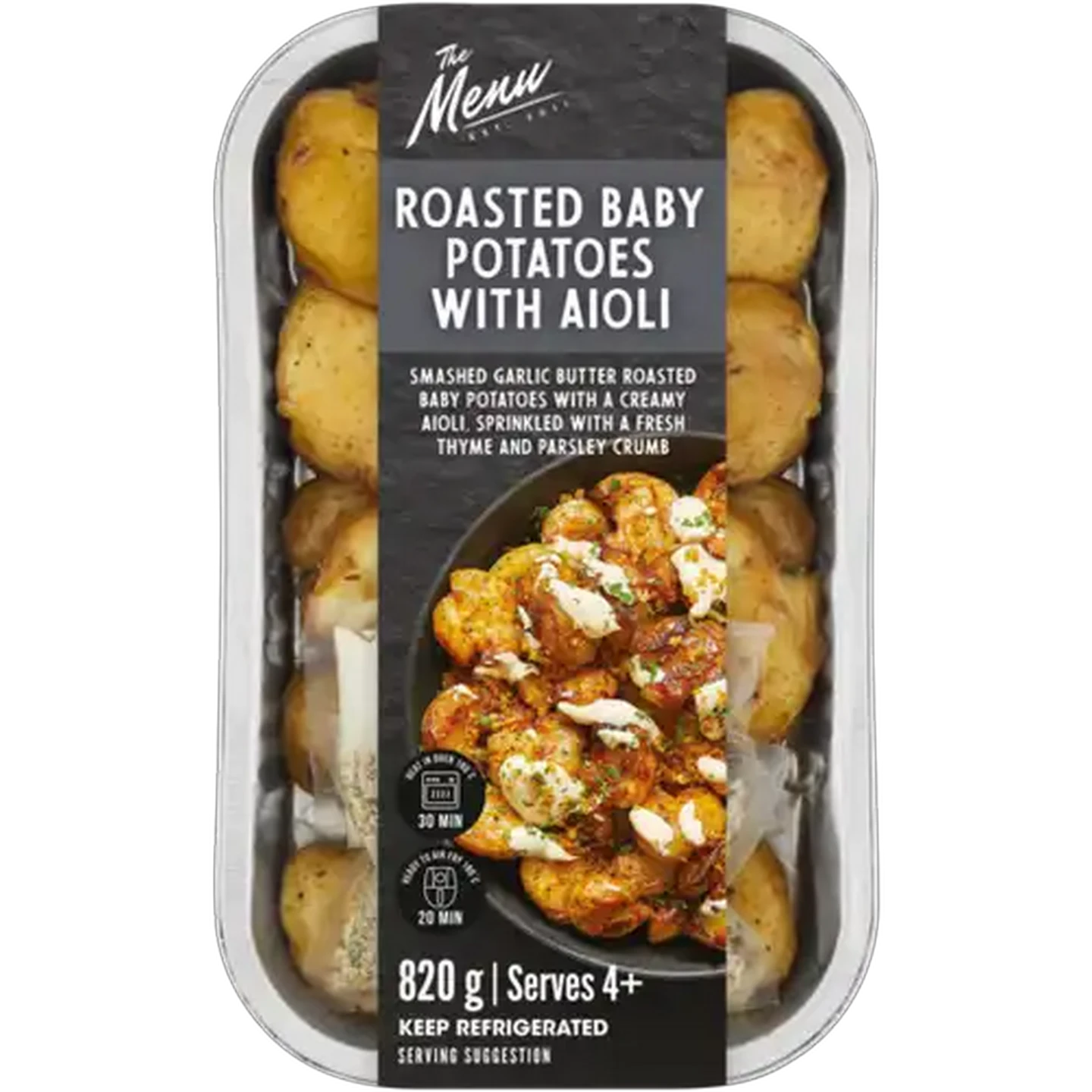 Image of The Menu Roasted Baby Potatoes With Aioli 820g