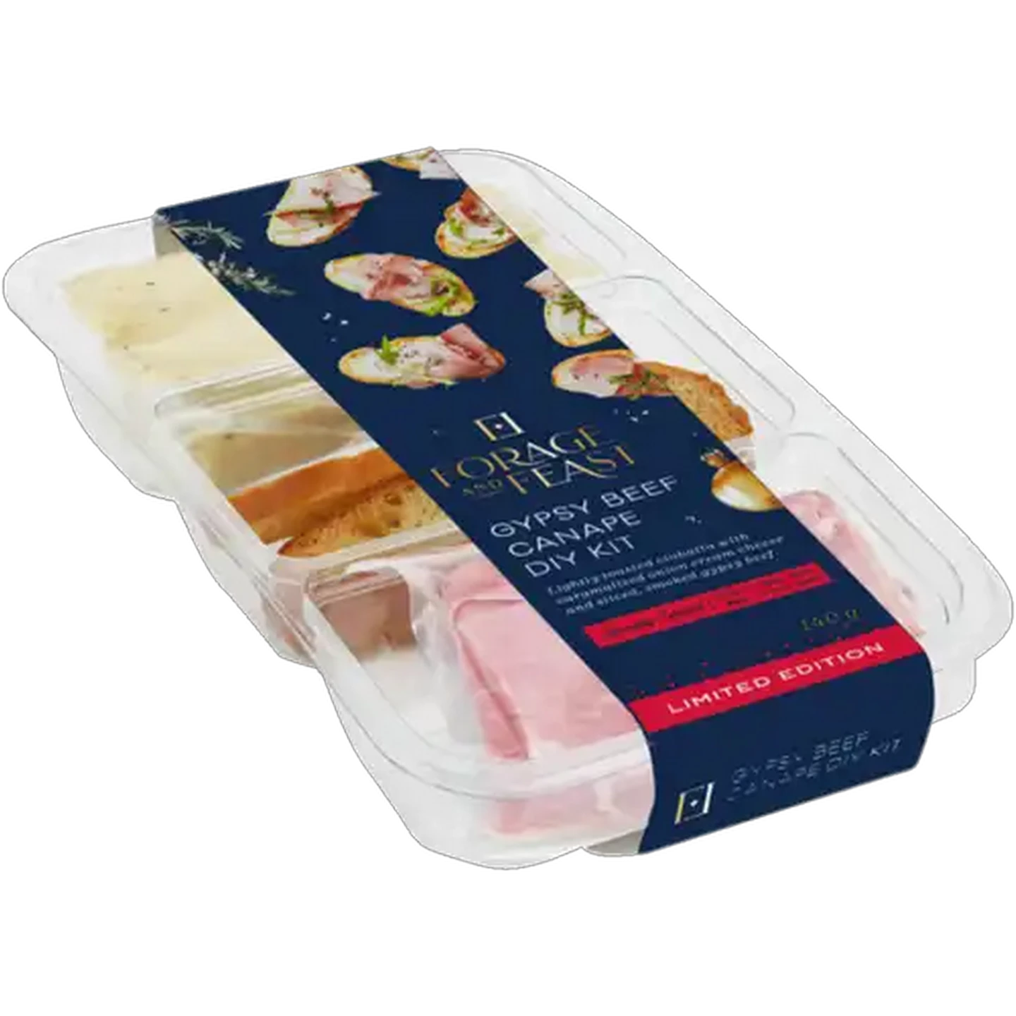Image of Forage And Feast Limited Edition Gypsy Beef Canape DIY Kit 140g