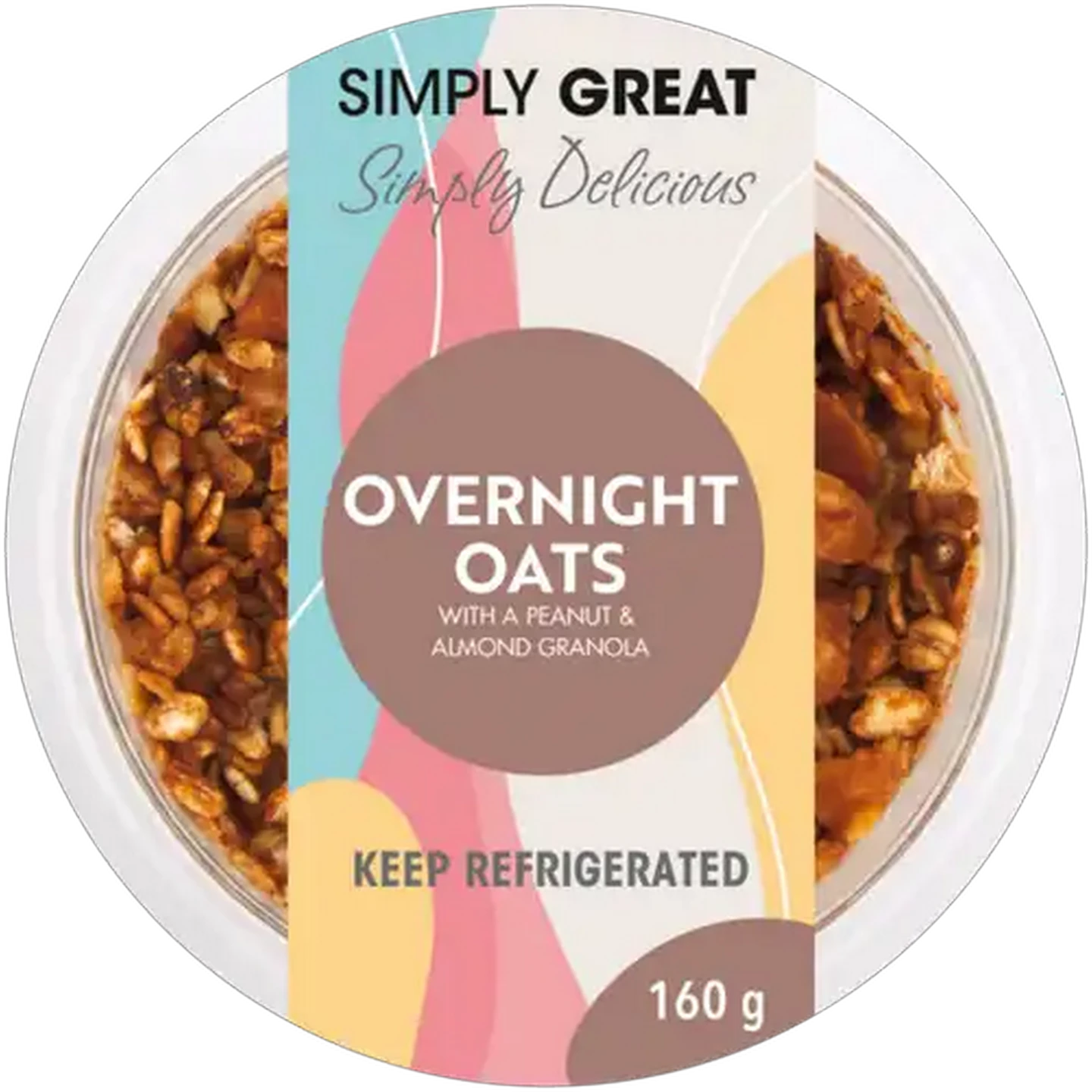 Image of Simply Great Overnight Oats 160g