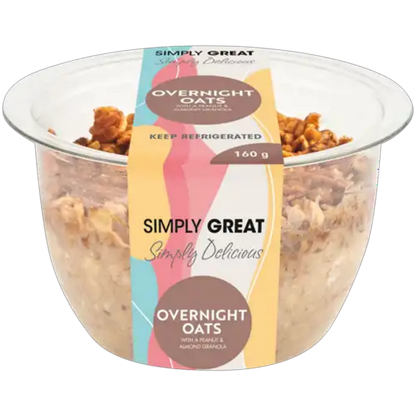 Image of Simply Great Overnight Oats 160g