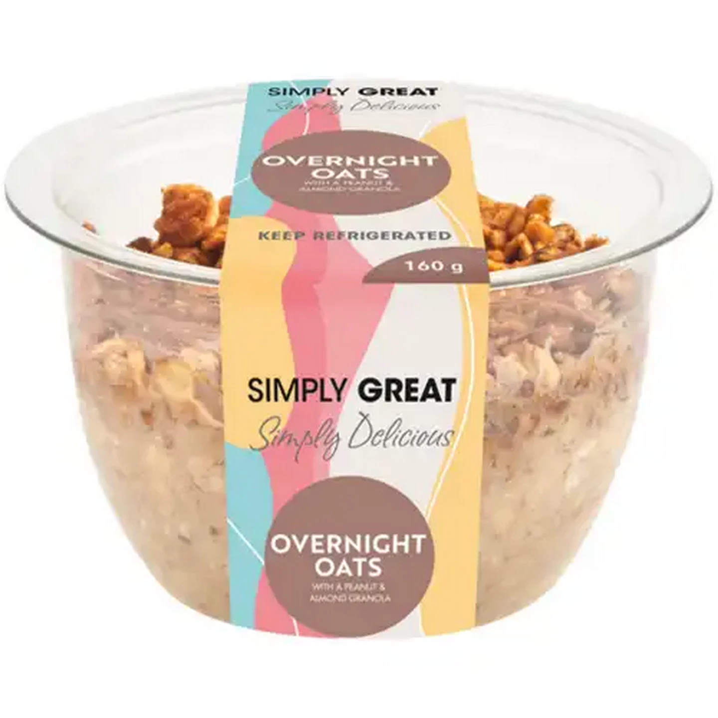 Image of Simply Great Overnight Oats 160g