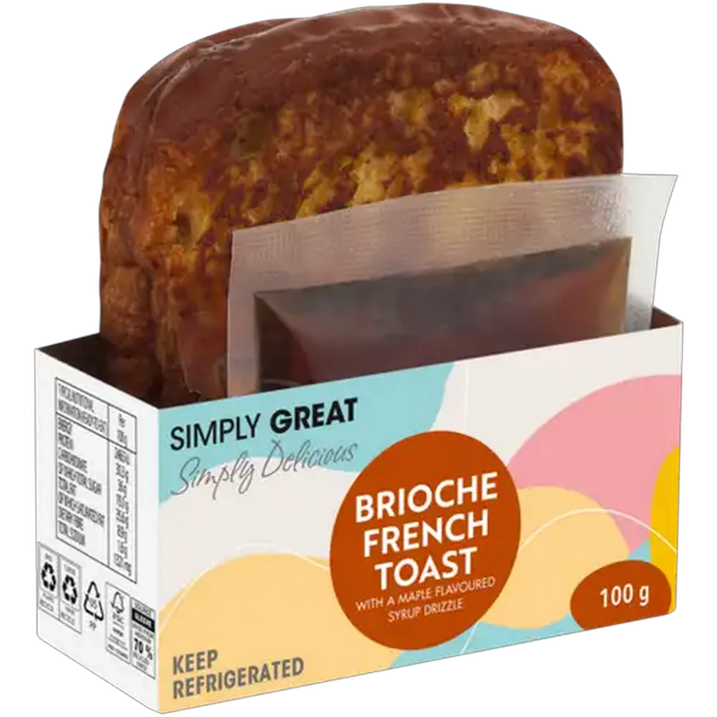 Image of Simply Great Brioche French Toast 100g