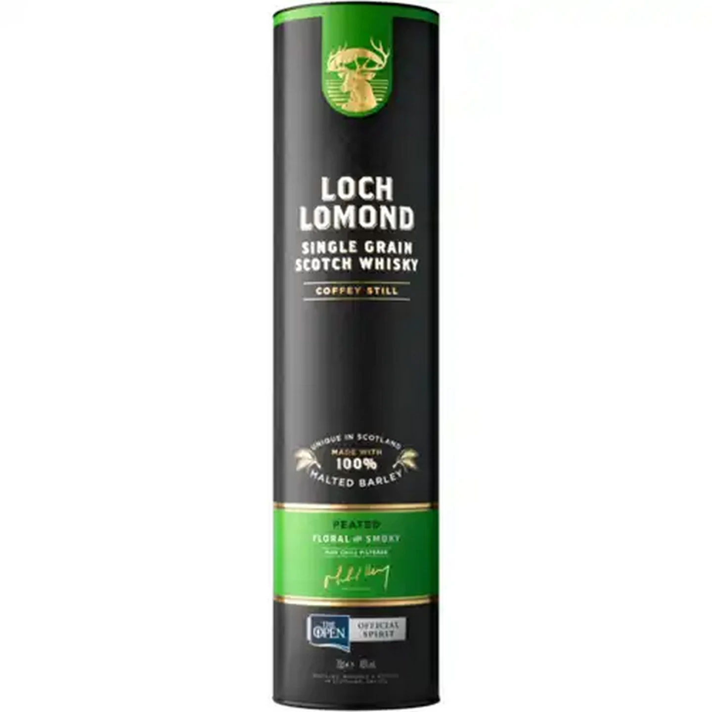 Image of Loch Lomond Peated Single Grain Scotch Whisky Bottle 750ml