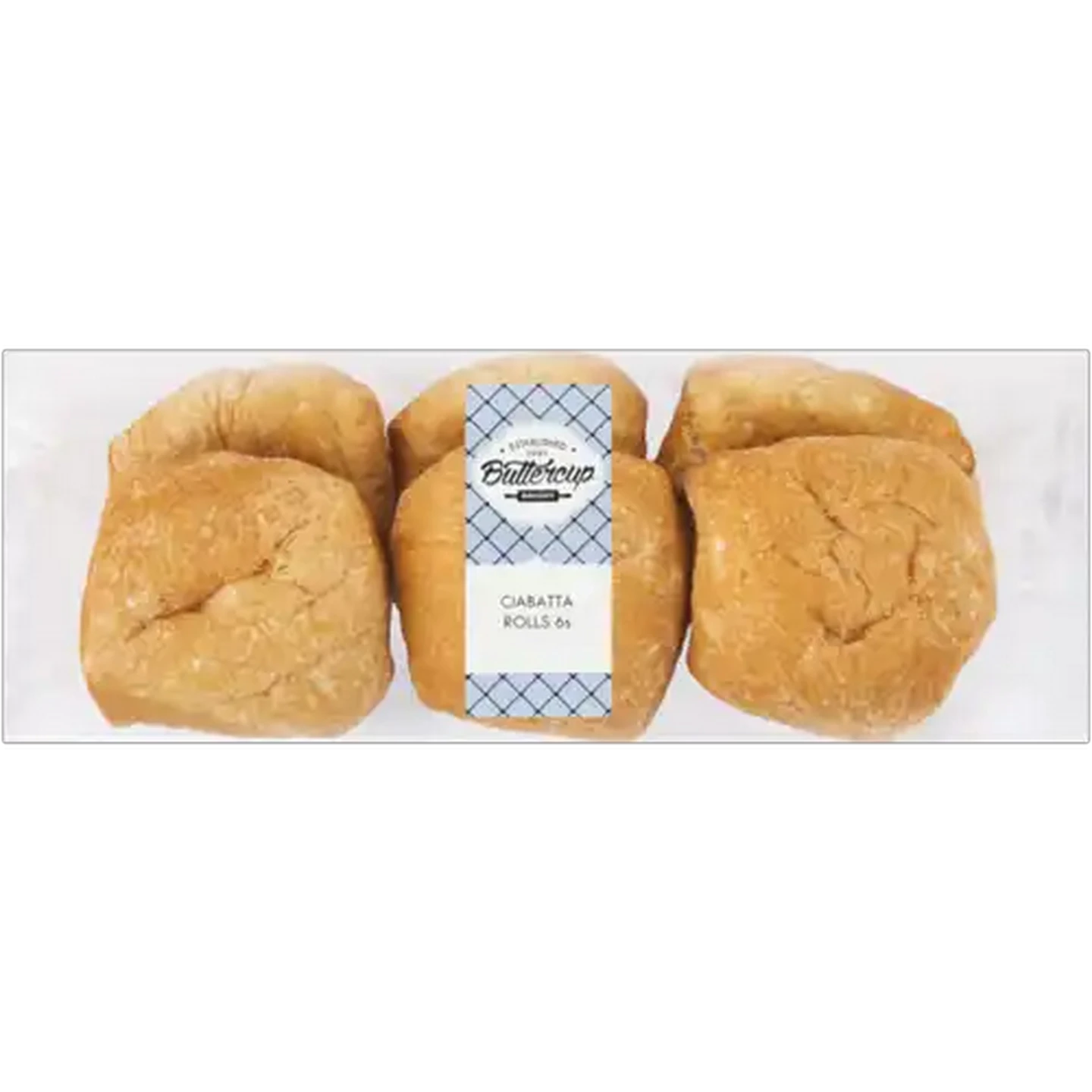 Image of Buttercup Bakery Ciabatta Rolls 6 Pack