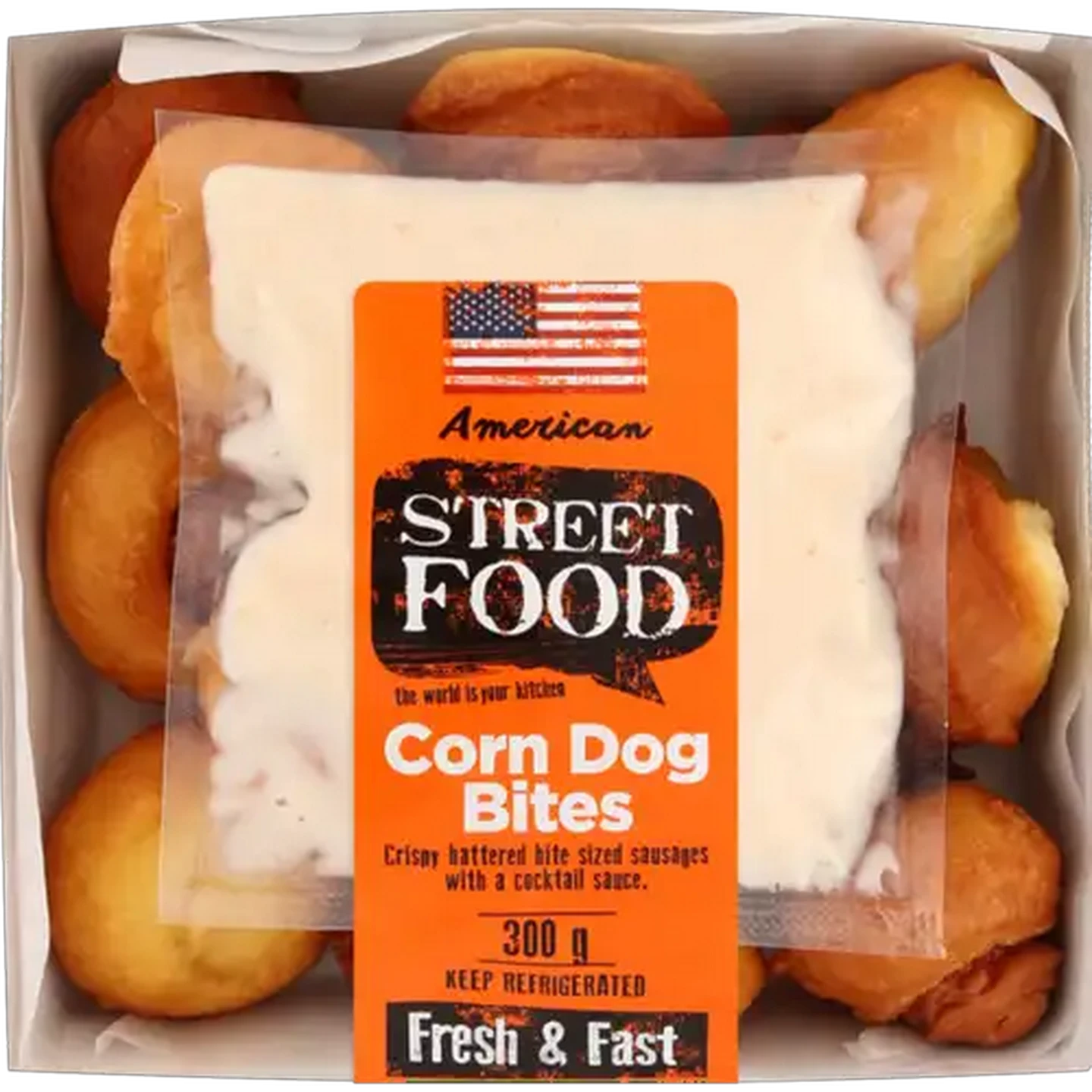 Image of American Street Food Corn Dog Bites 300g
