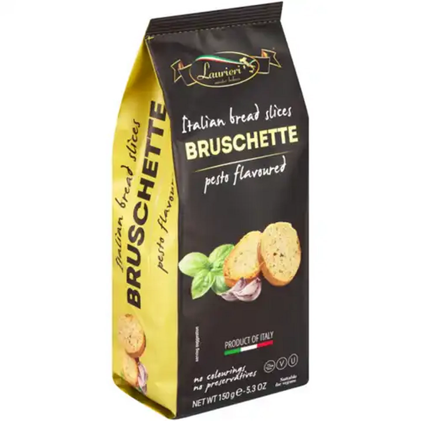 Image of Laurieri Pesto Flavoured Bruschette 150g