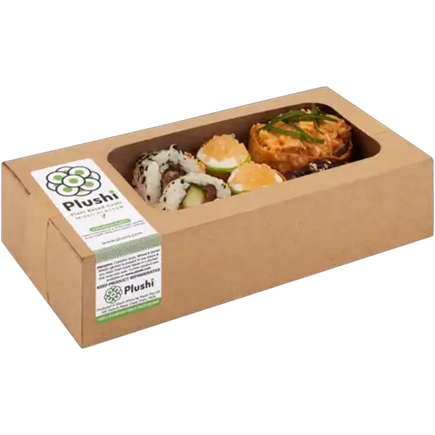 Image of Plushi Mixed Plant Based Sushi Platter