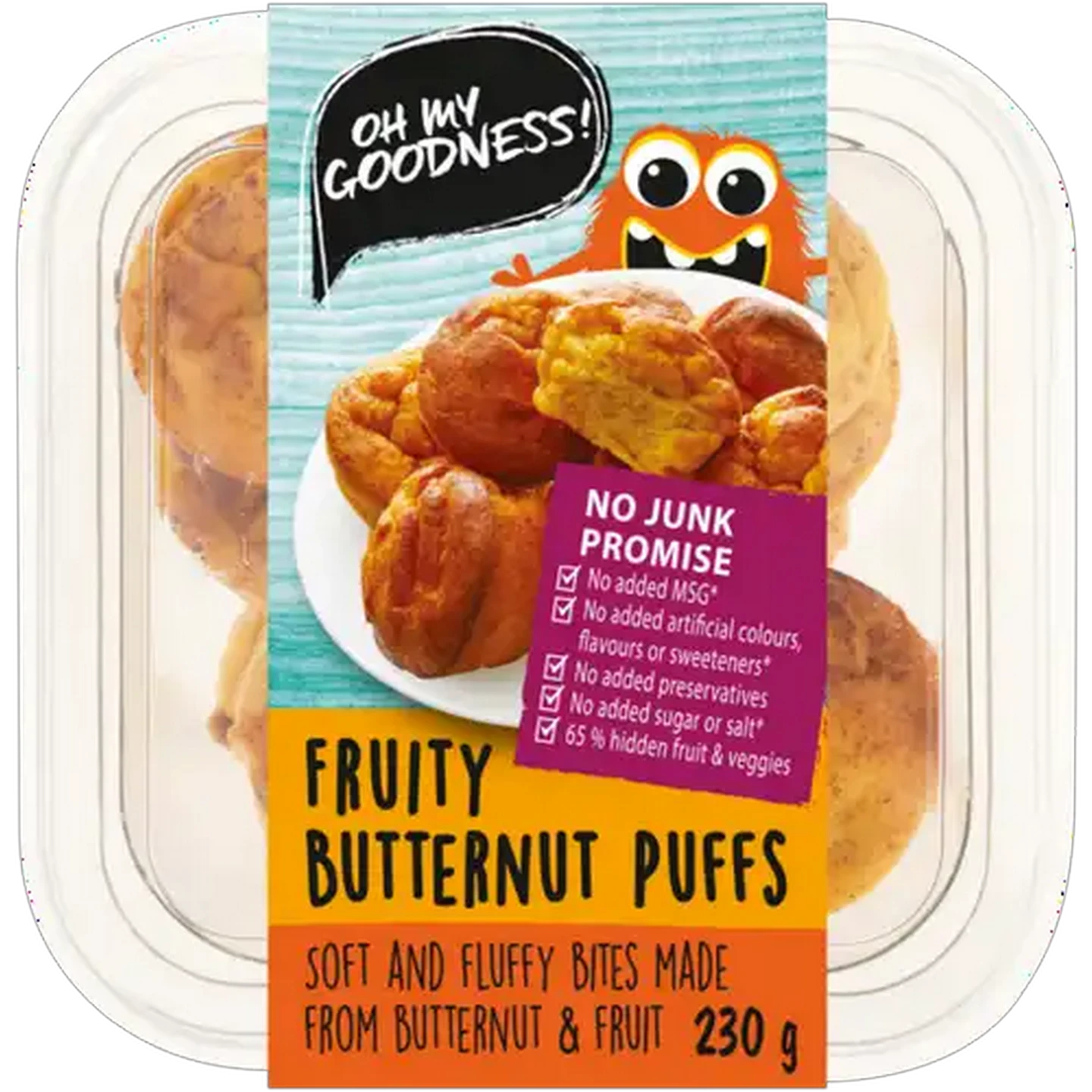 Image of Oh My Goodness! Fruity Butternut Puffs 230g