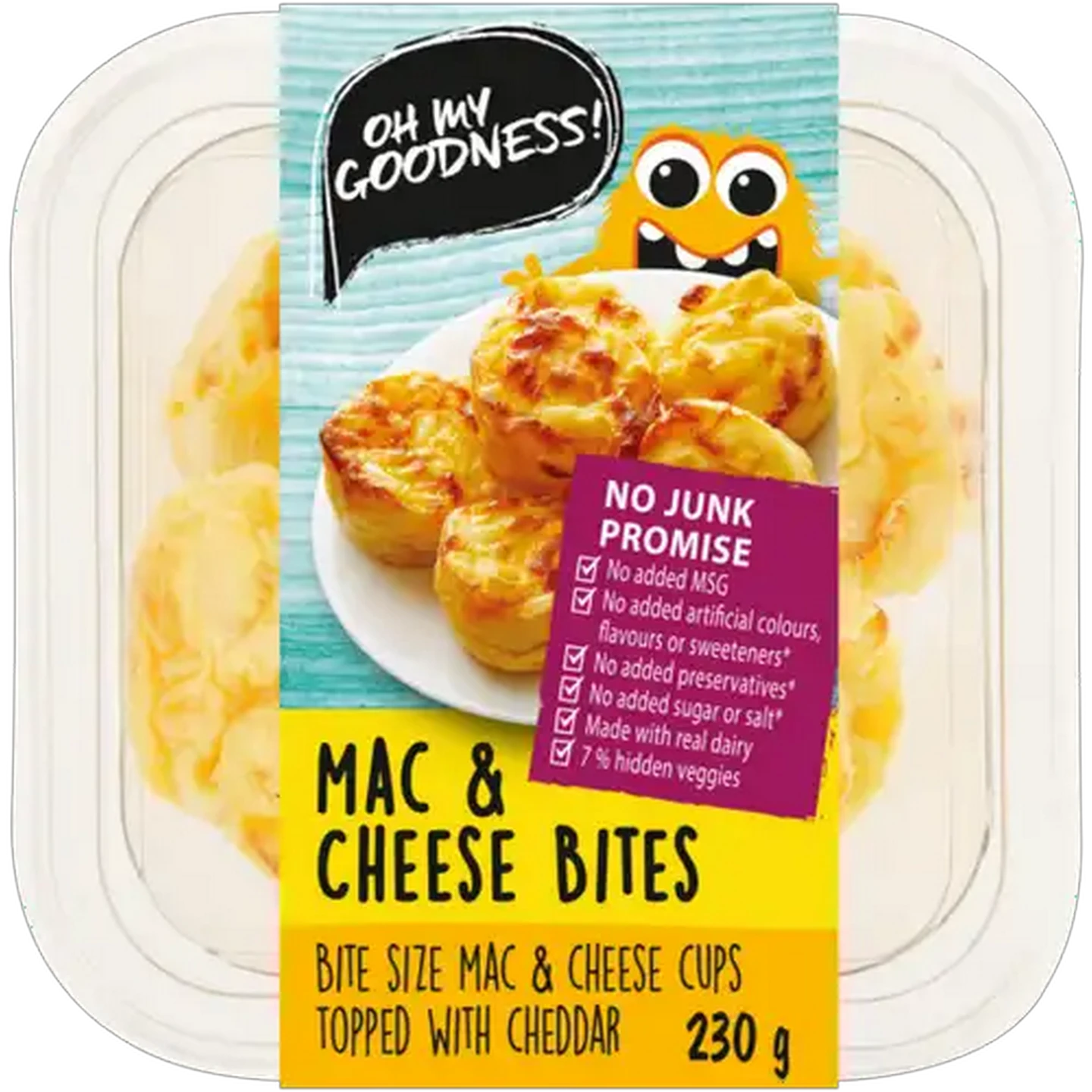 Image of Oh My Goodness! Mac & Cheese Bites 230g