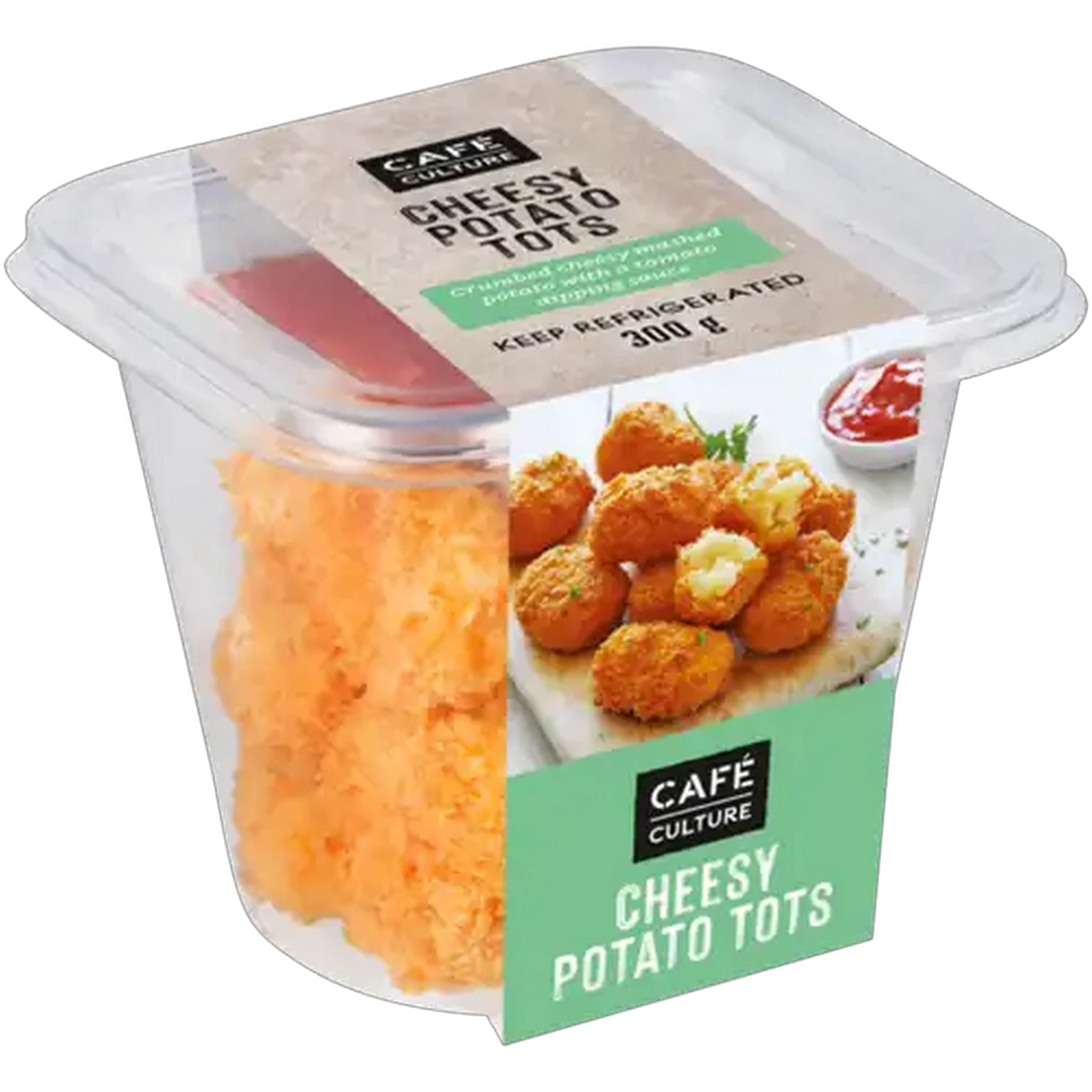 Image of Café Culture Cheesy Potato Tots 300g