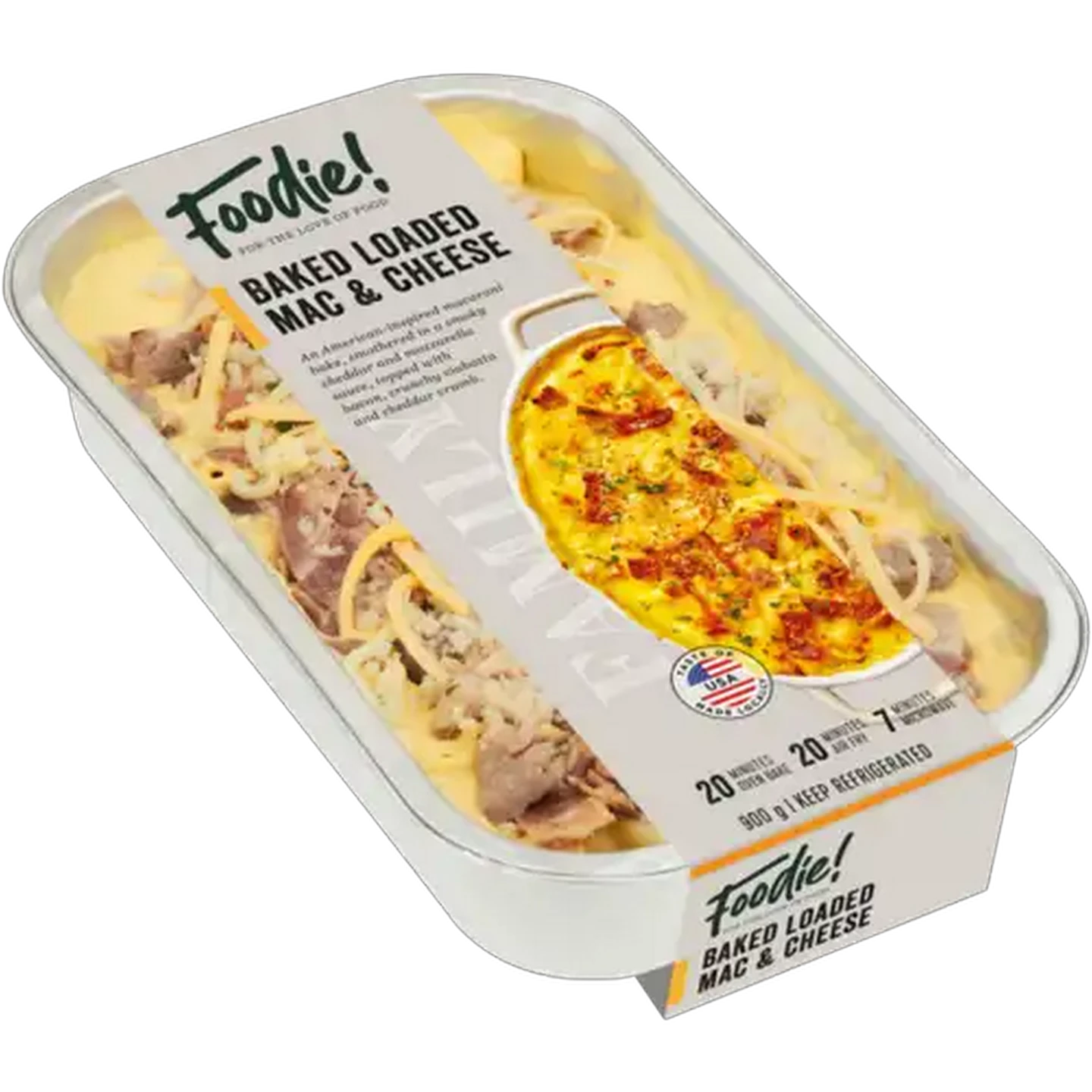 Image of Foodie! Baked Loaded Mac & Cheese 900g