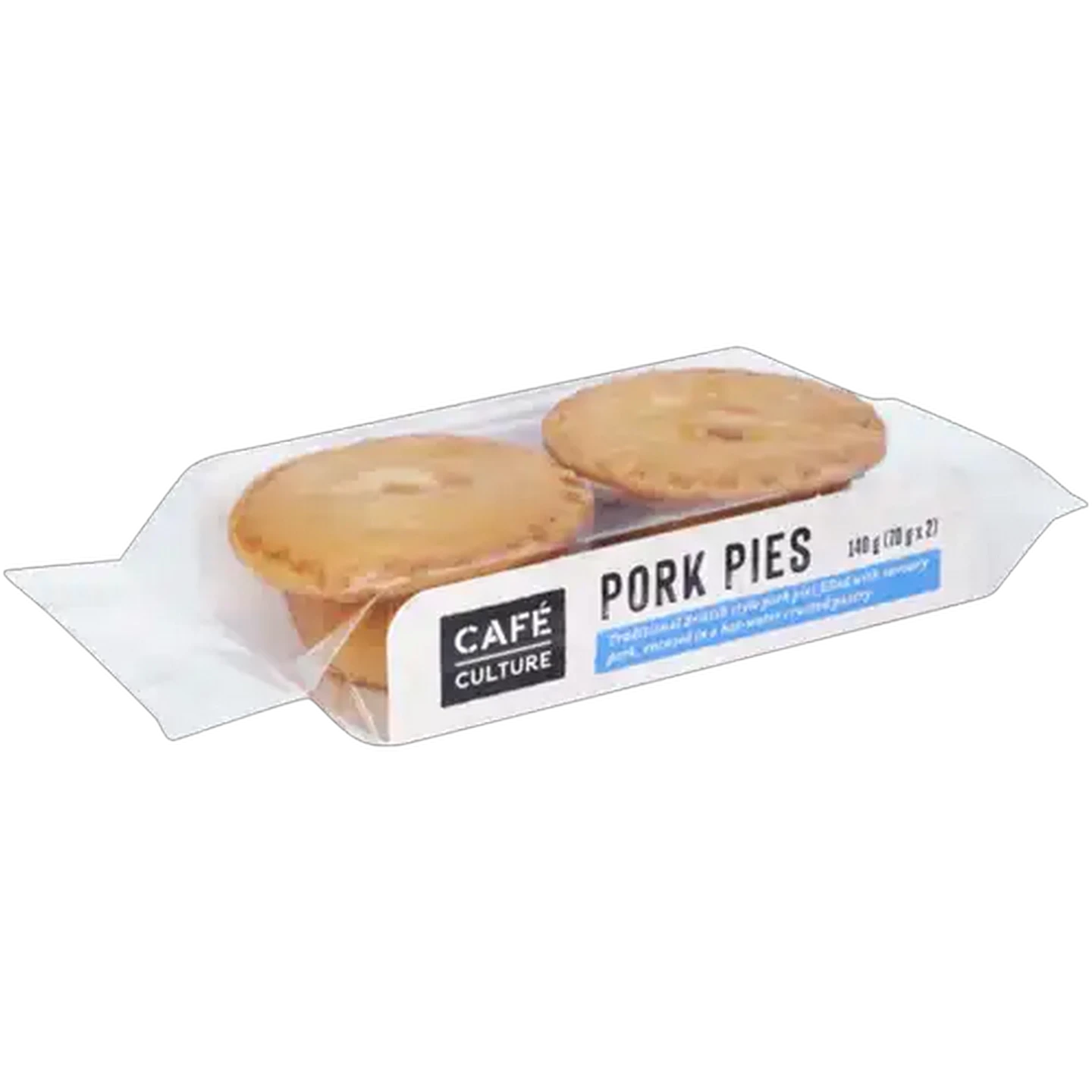 Image of Café Culture Pork Pies 2 x 70g